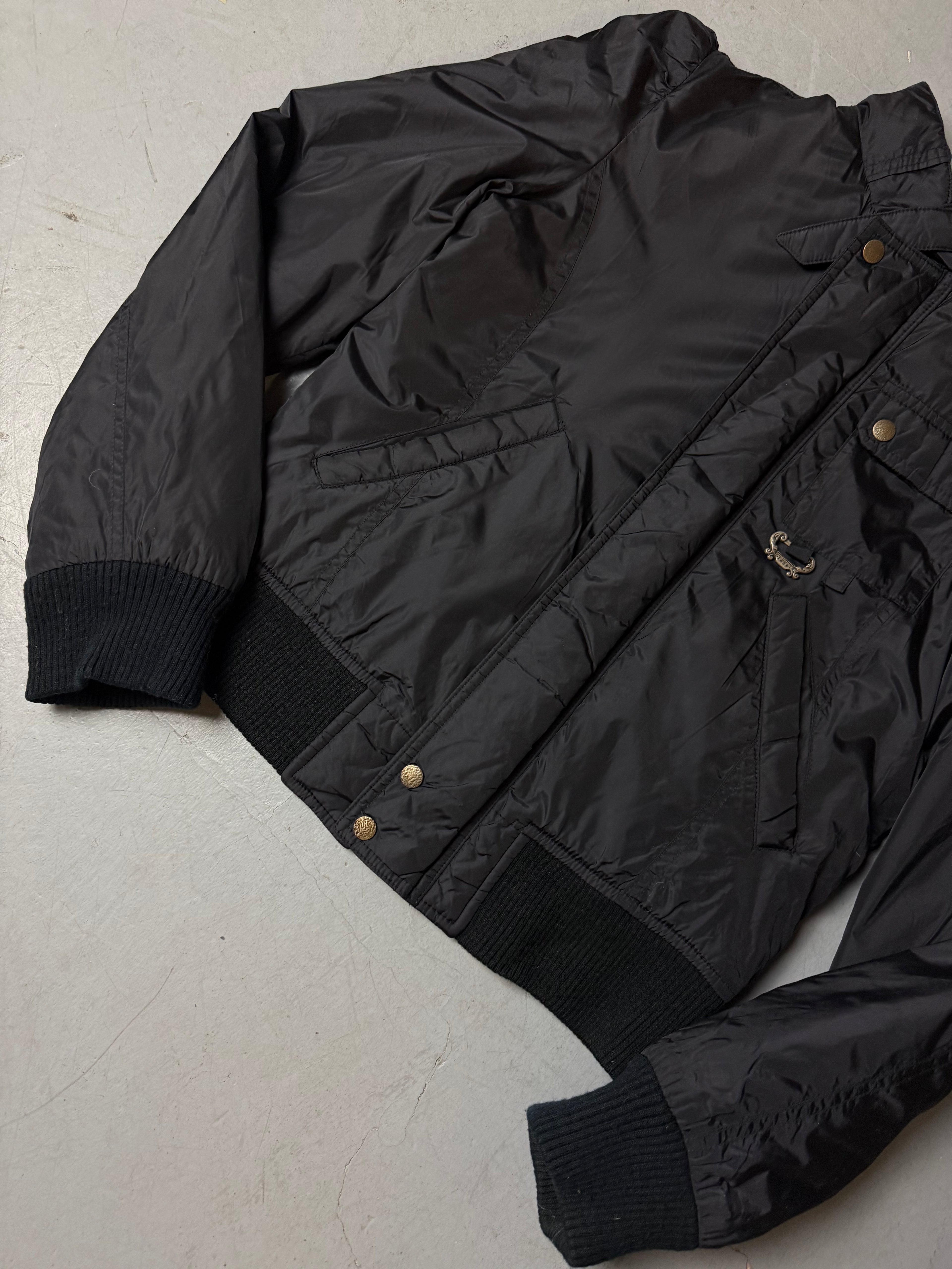 Detailbild von einer Vintage Diesel Black Jacket von Bund