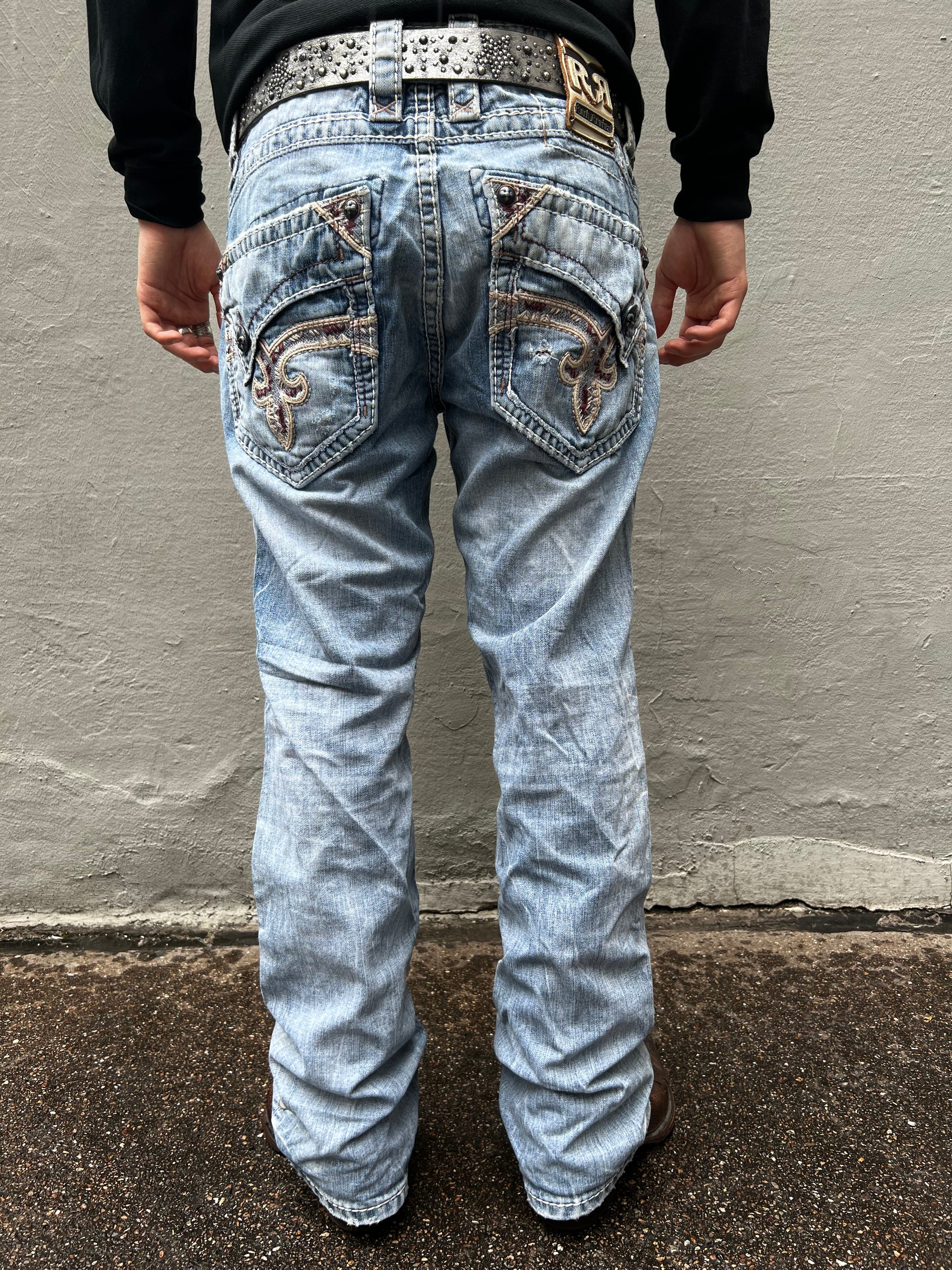 Vintage Rock Revival Bootcut Denim M/L