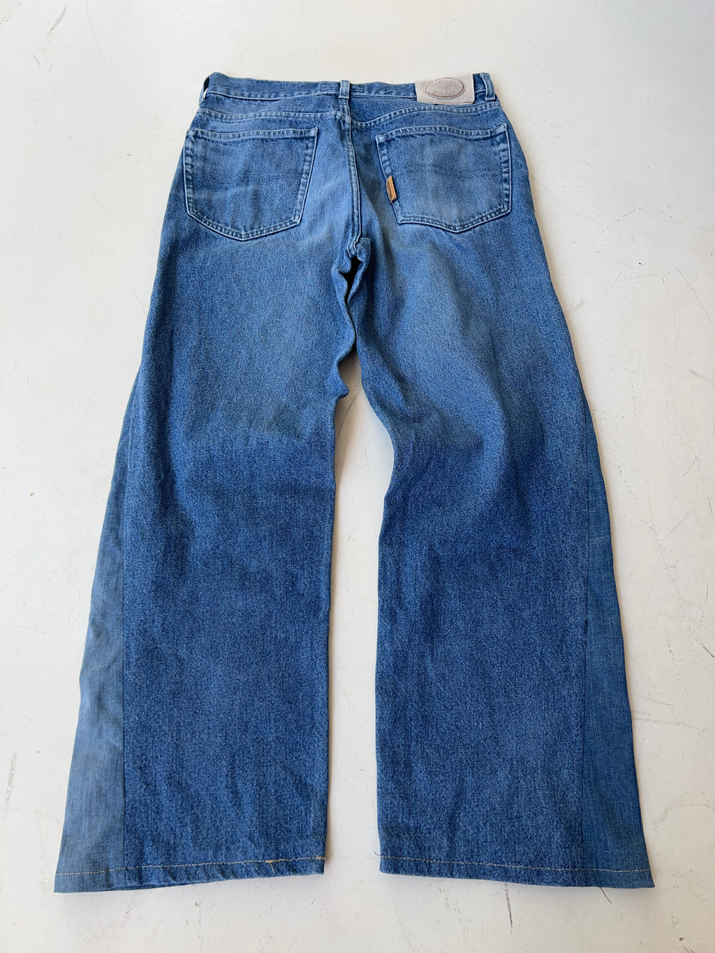 Vintage Trussardi Reworked Baggy Jeans (XL)