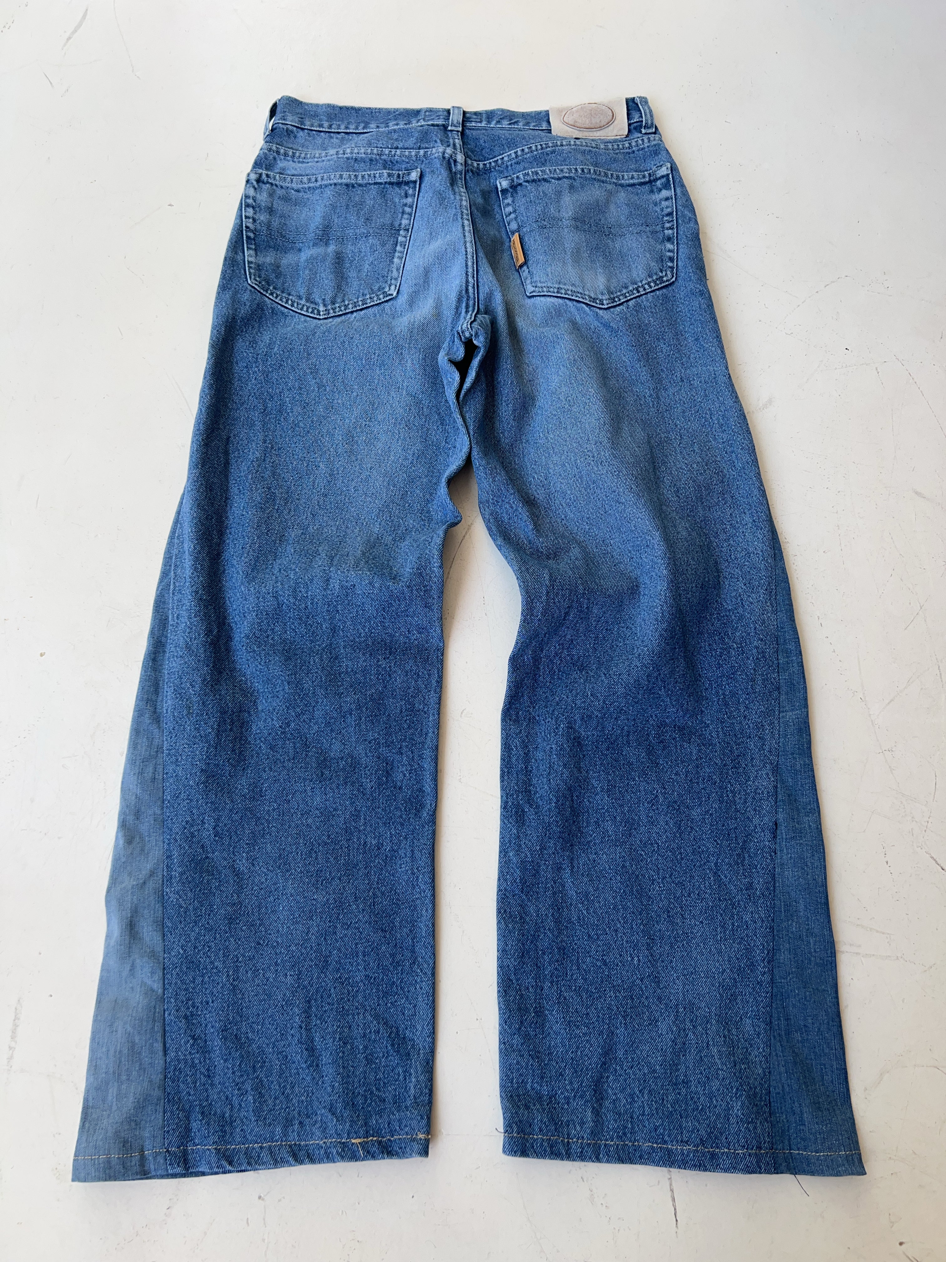 Vintage Trussardi Reworked Baggy Jeans (XL)