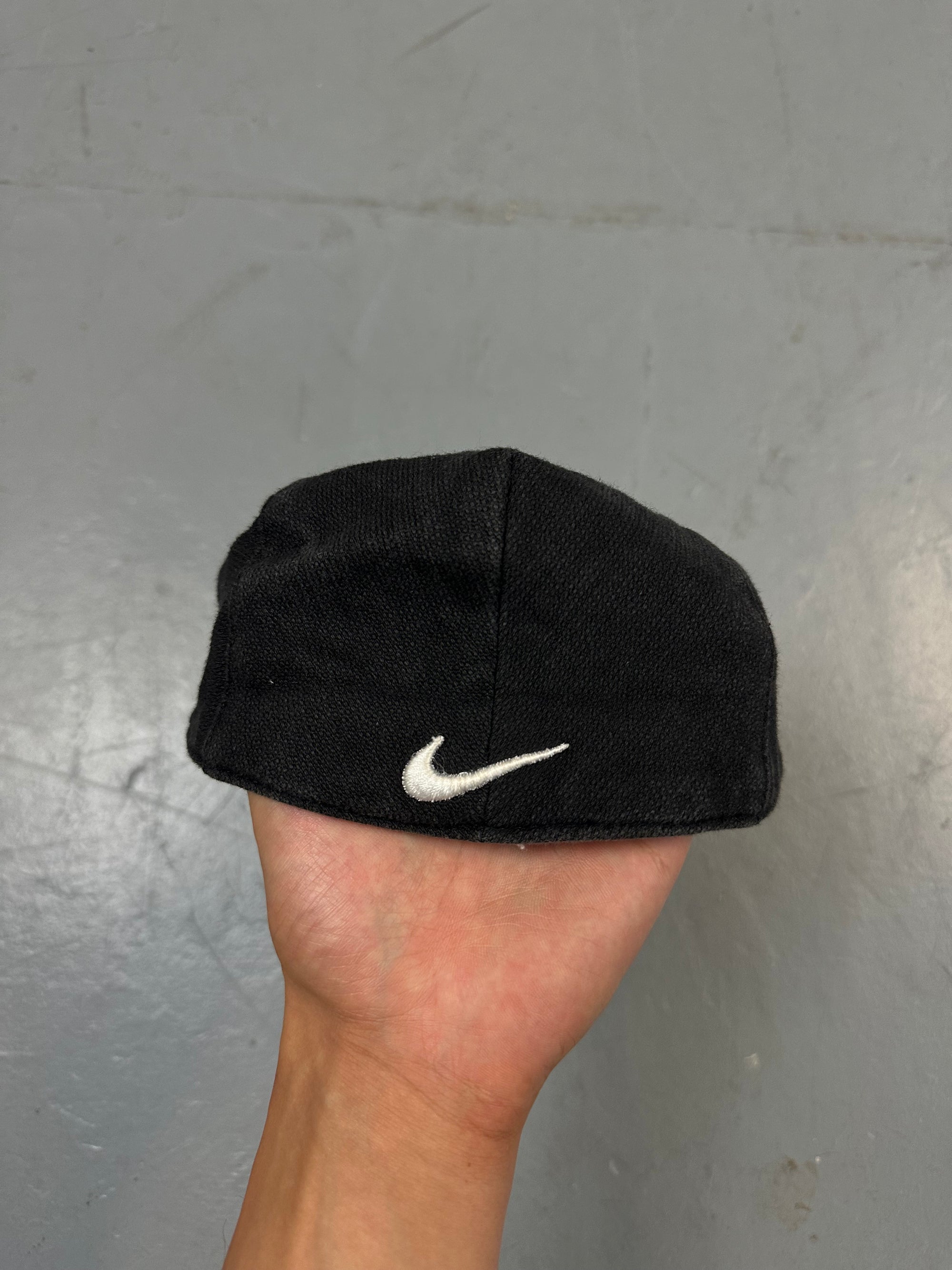 Vintage Black Nike Flat Cap
