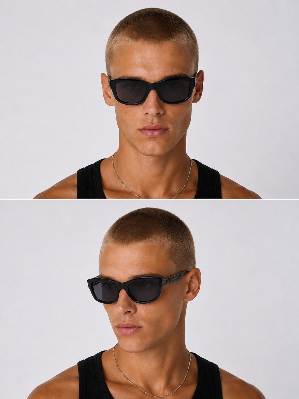 Vintage Stella McCartney Sunglasses chains grey