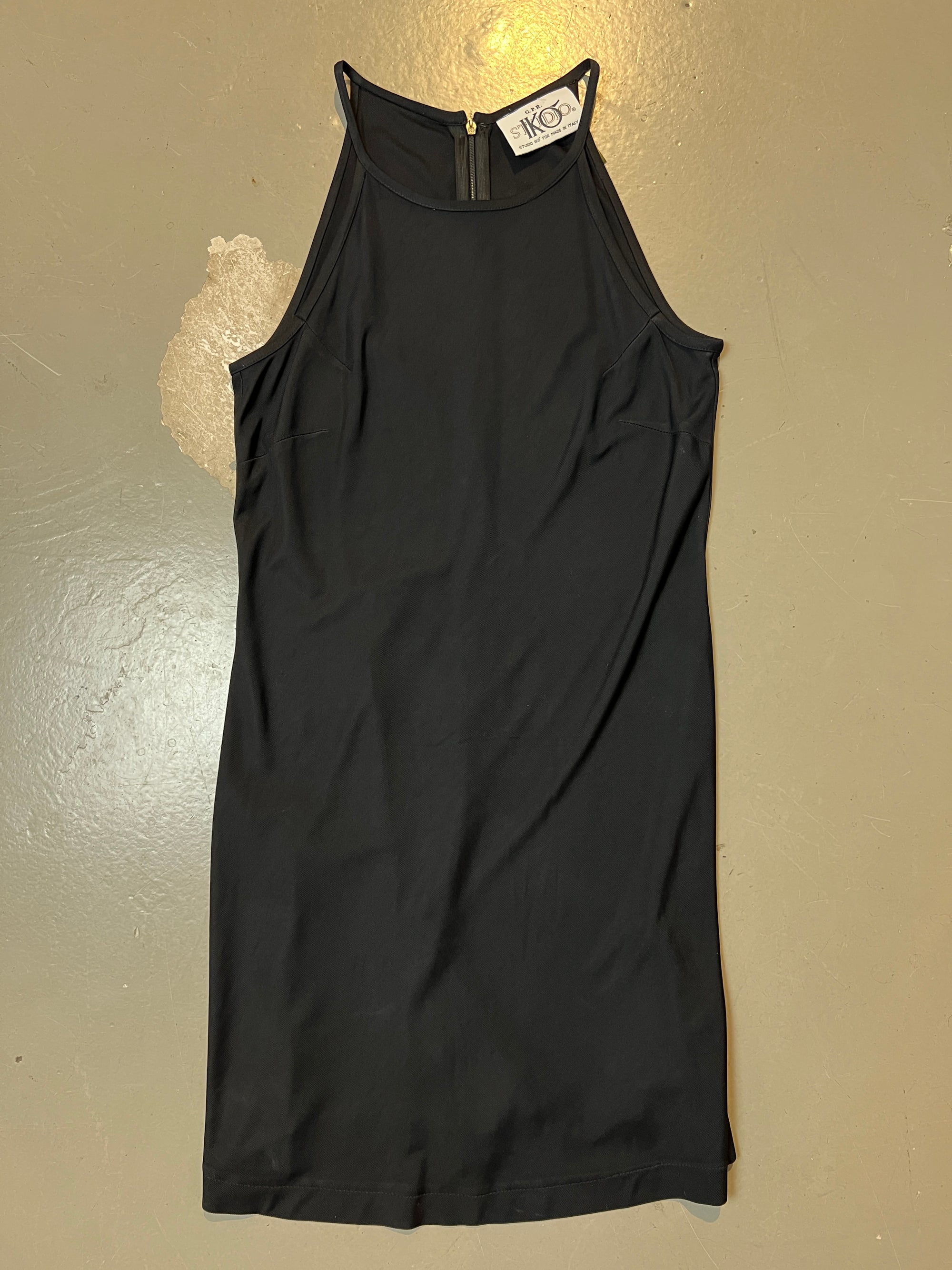Vintage Black Midi Dress Studio IKÓ XS