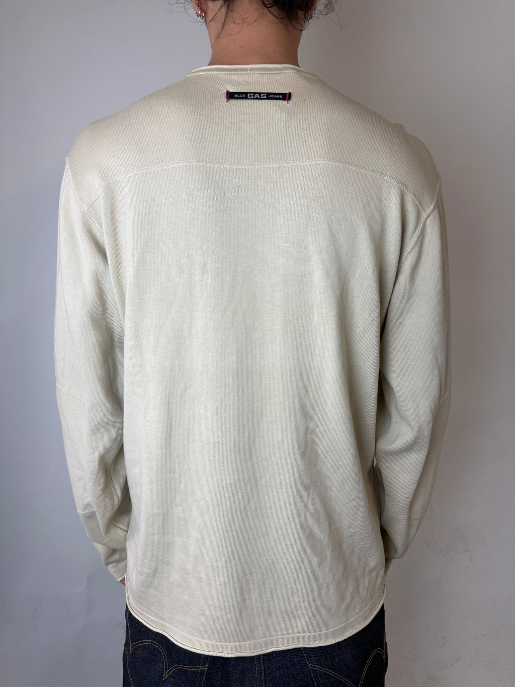 Vintage Gas Beige Longsleeve XL