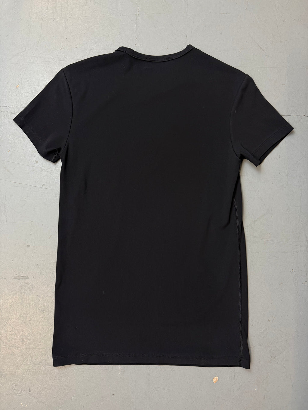 Vintage Hugo Boss Black Printed Slim Fit T-Shirt S/M