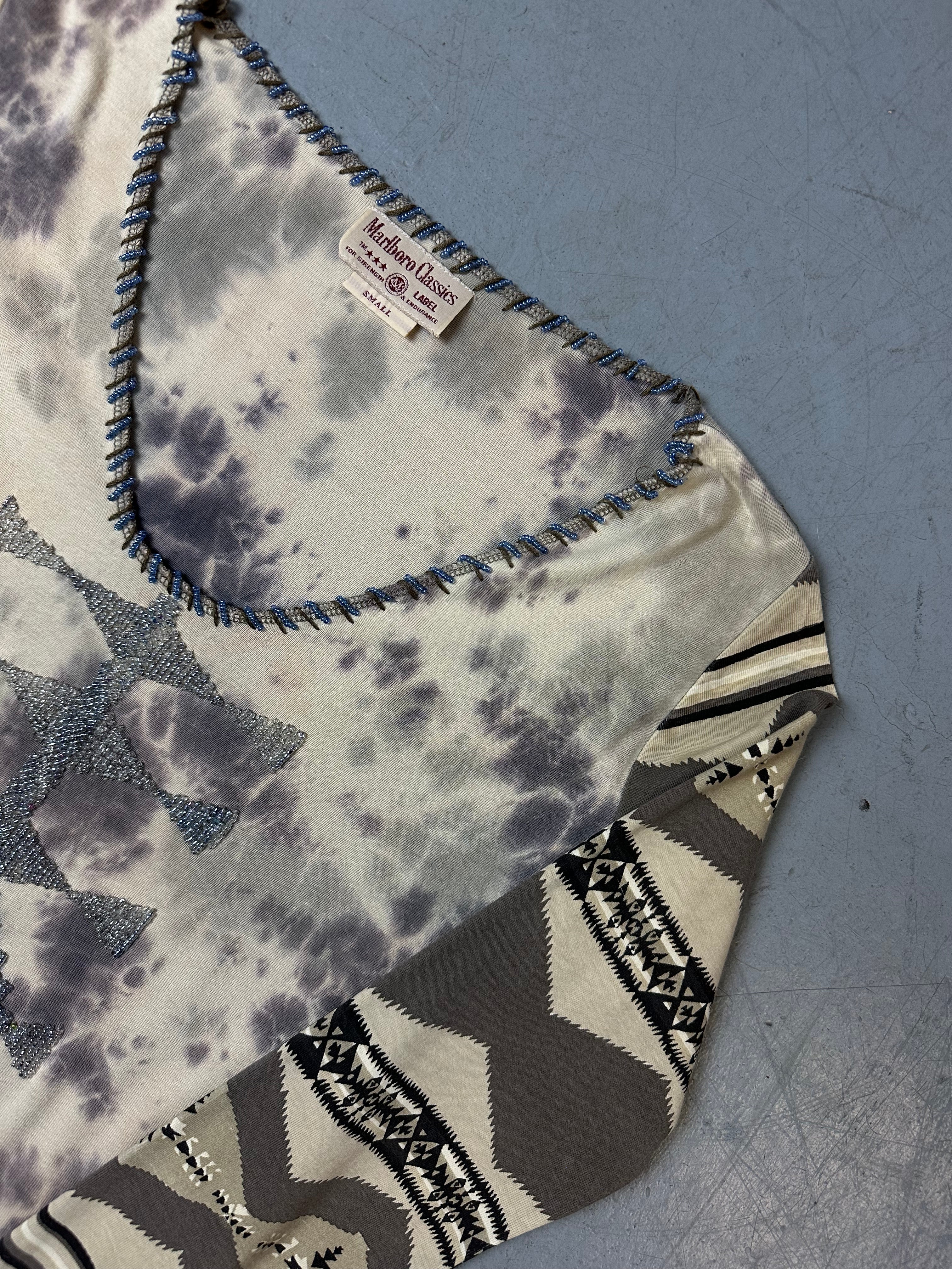 Vintage Marlboro Classics Printed Lingsleeve S/M