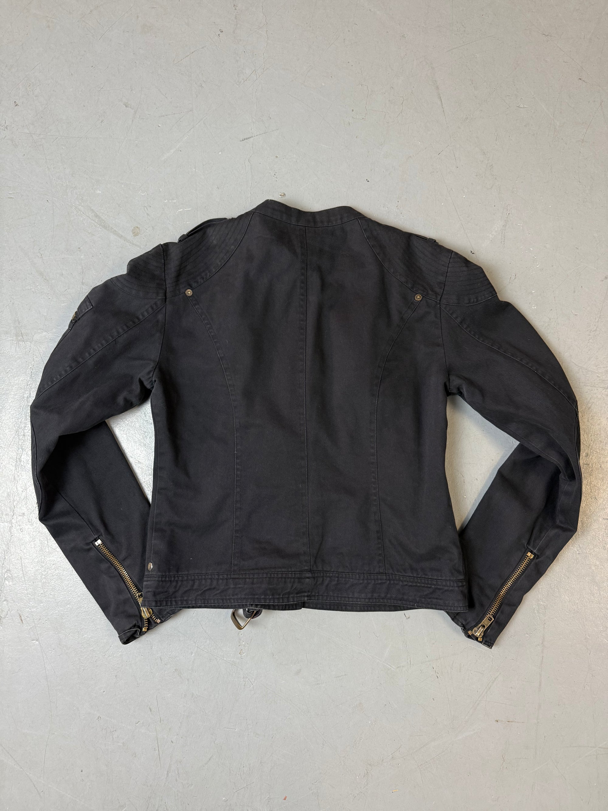 Produktbild von Vintage Phard Black Light Jacket S/M von hinten