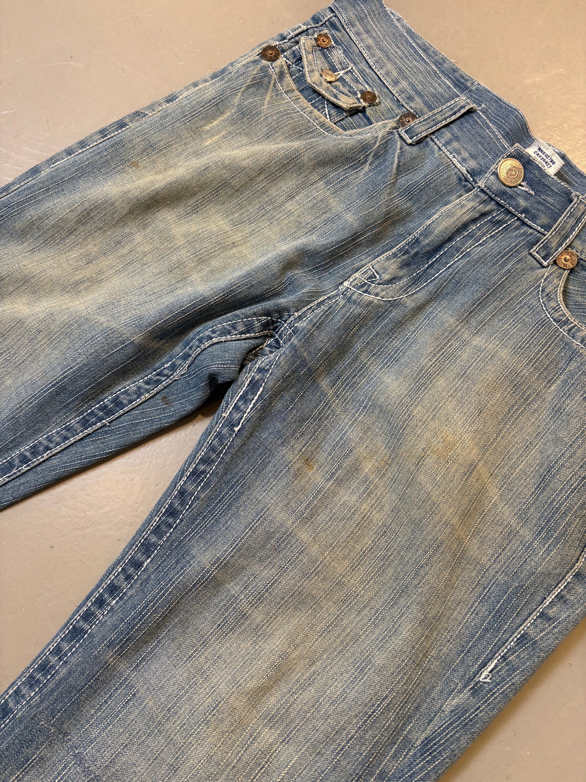 Vintage True Religion Stitched Denim L/XL