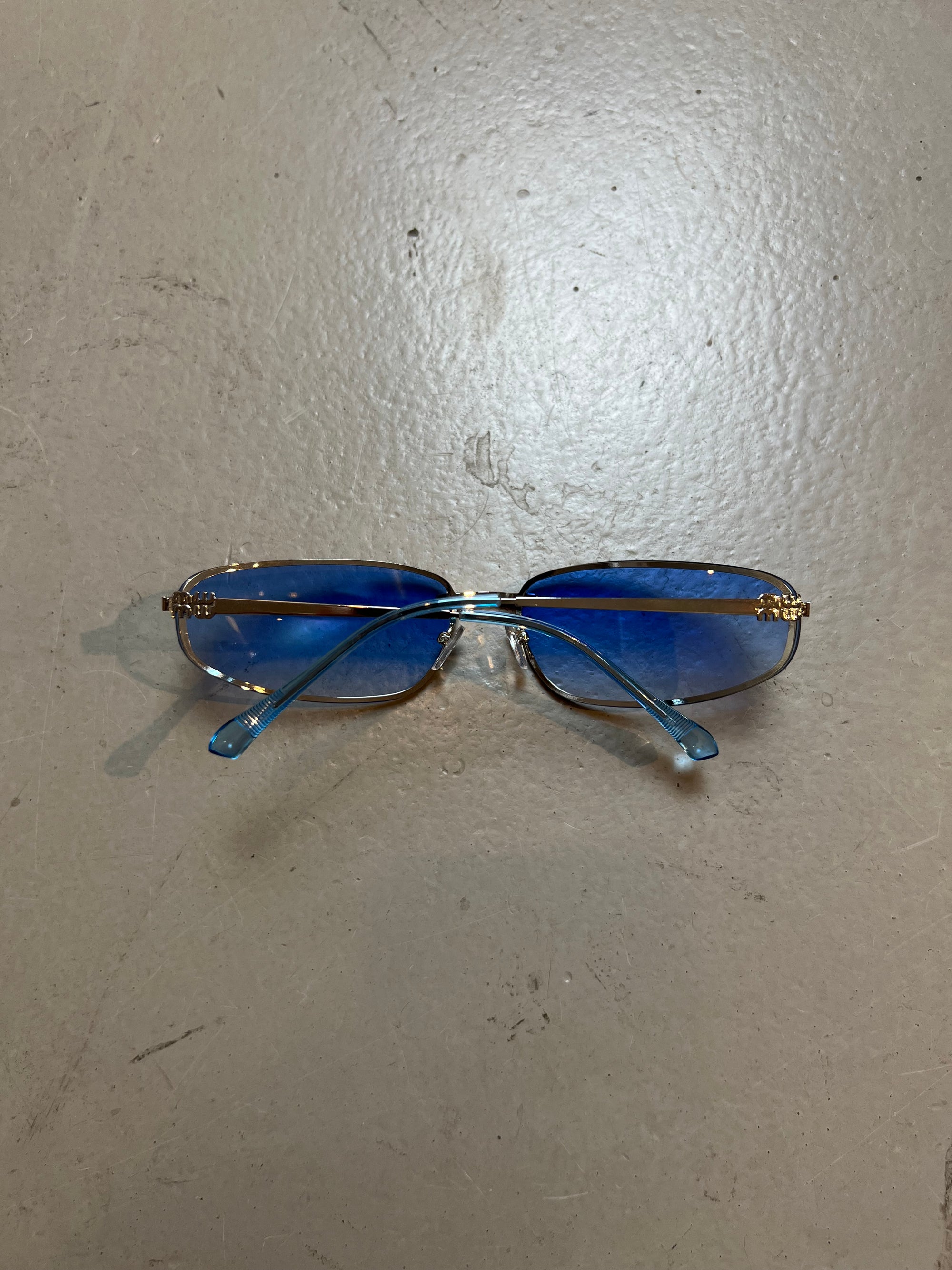 Blue/Silver Sunglasses
