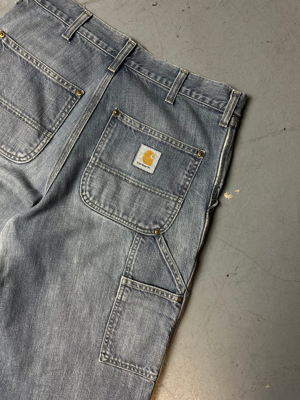 Vintage Carhartt Baggy Blue Denim Jeans S