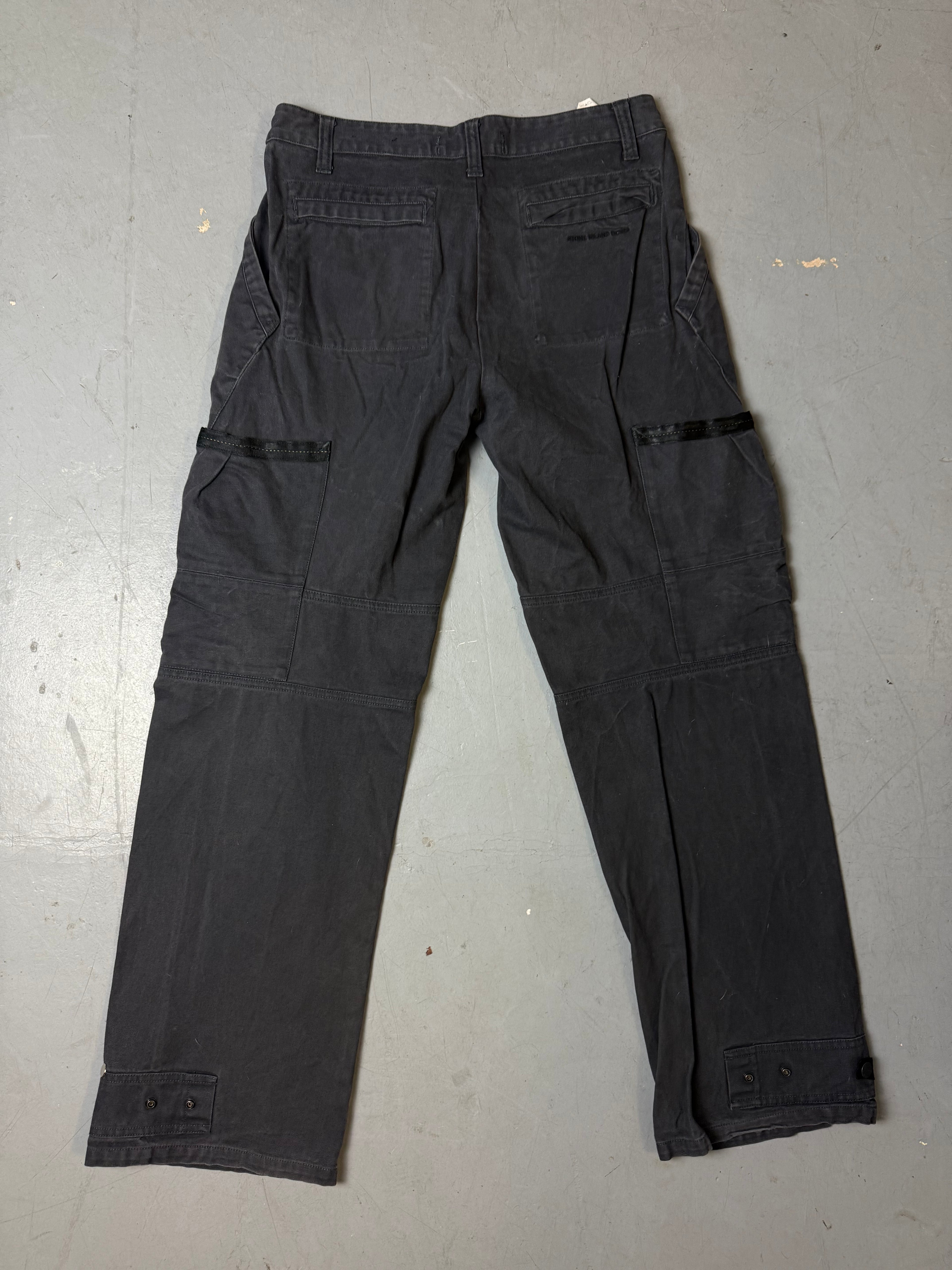 Vintage Stone Island Dark Grey Denim M
