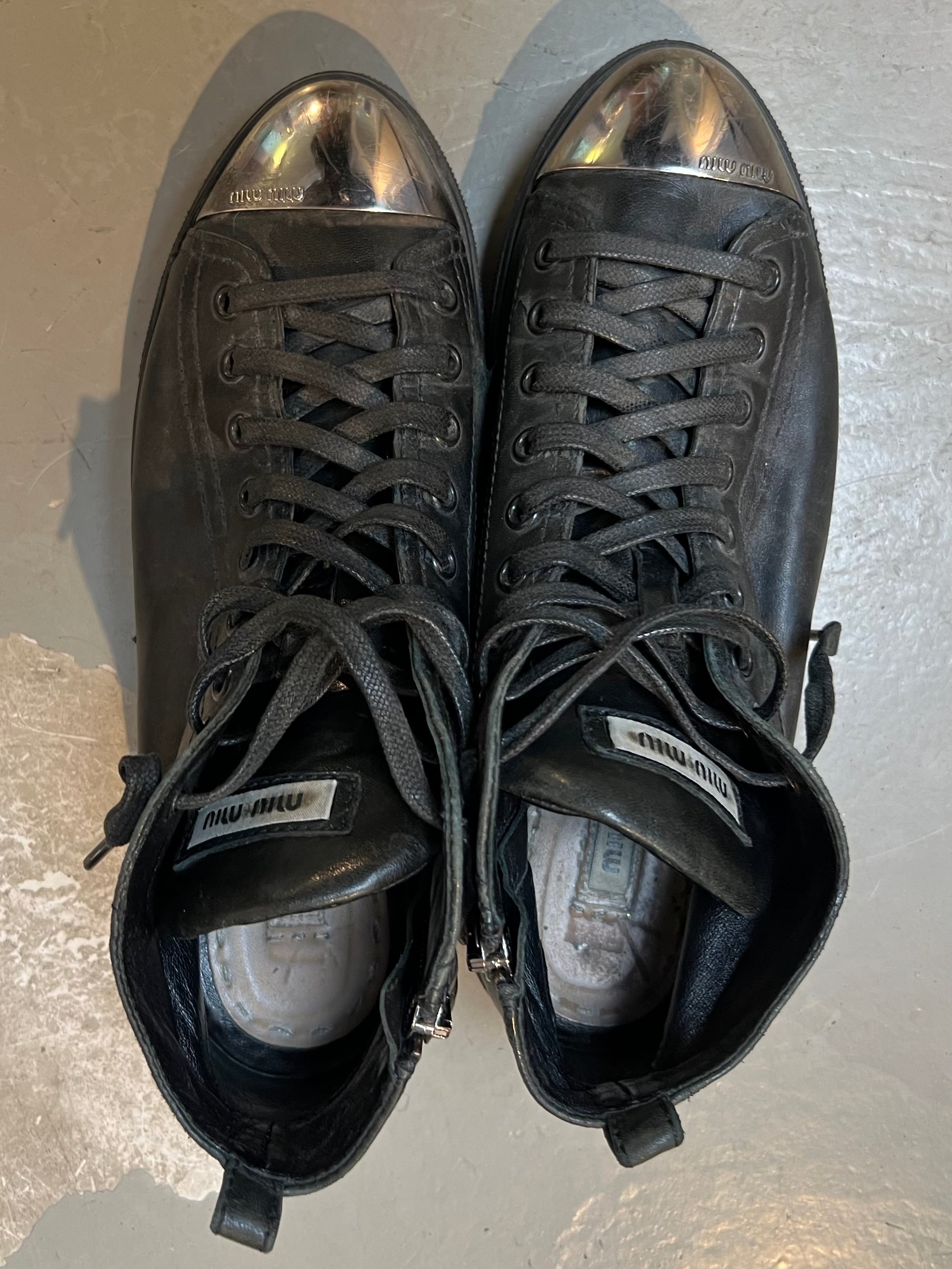 Vintage Miu Miu Black Sneaker 39