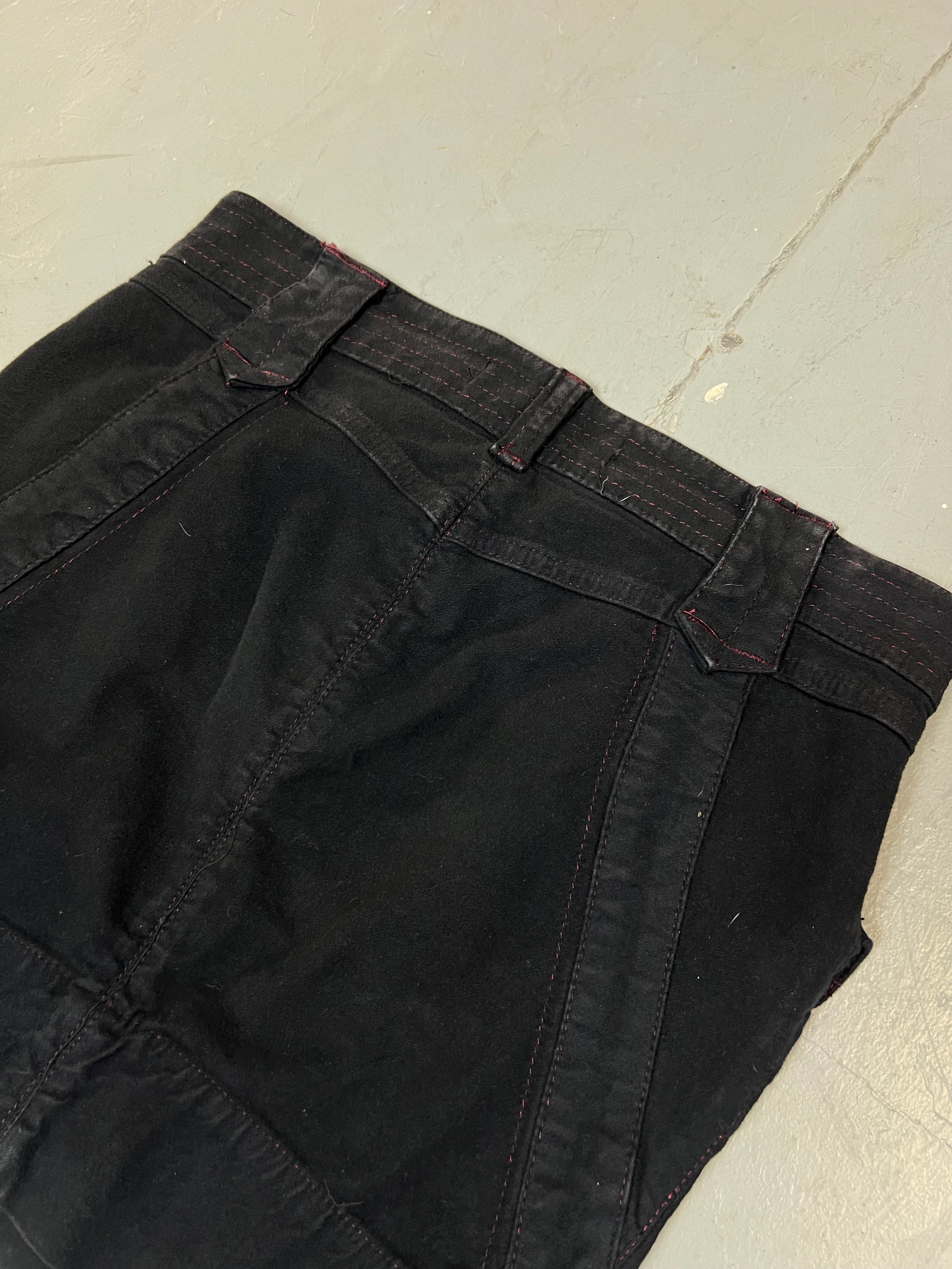 Vintage Just Cavalli Black Midi Skirt S/M