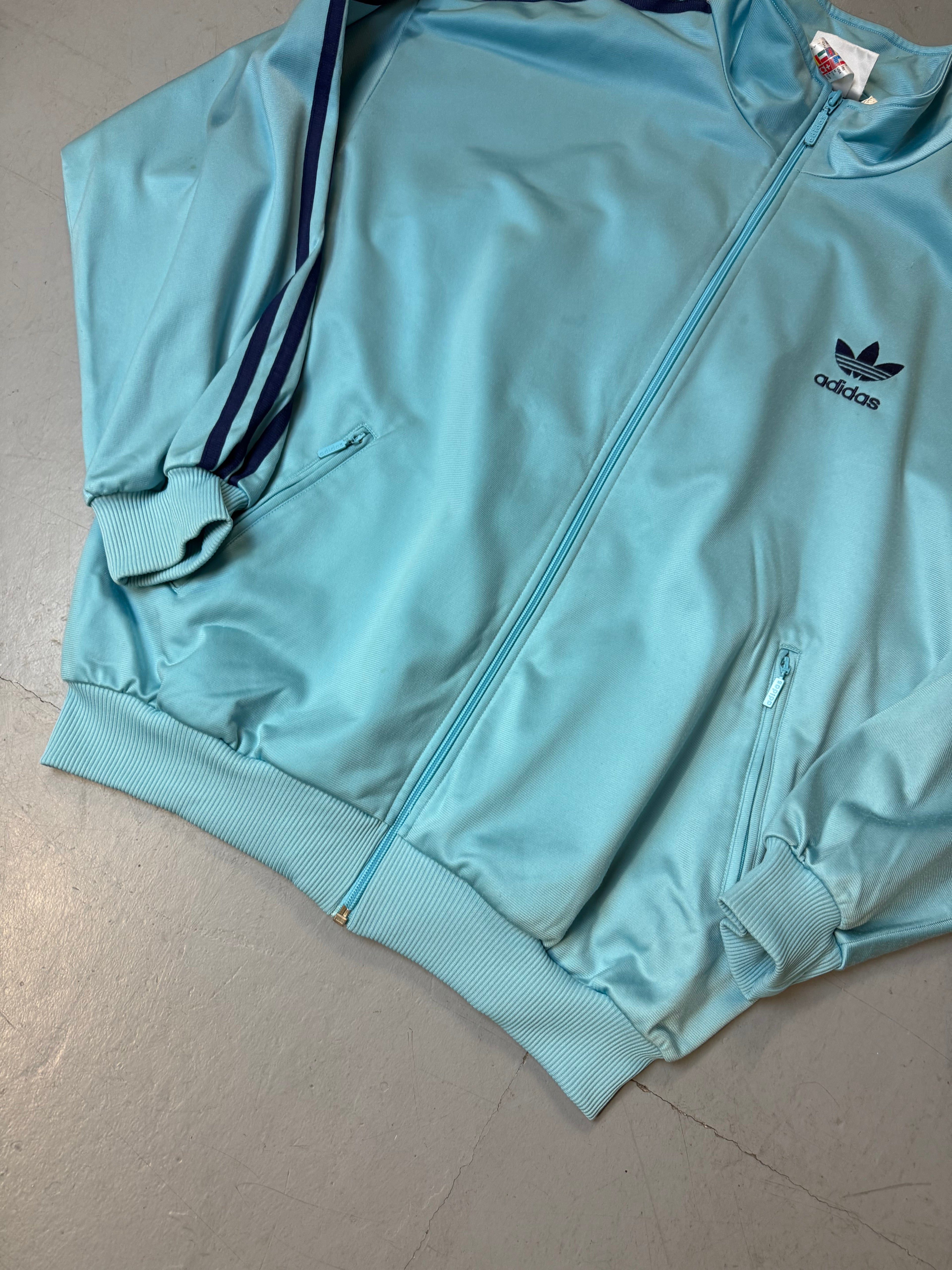 Vintage Adidas Adicolor Classics Firebird Blue Track Jacket L