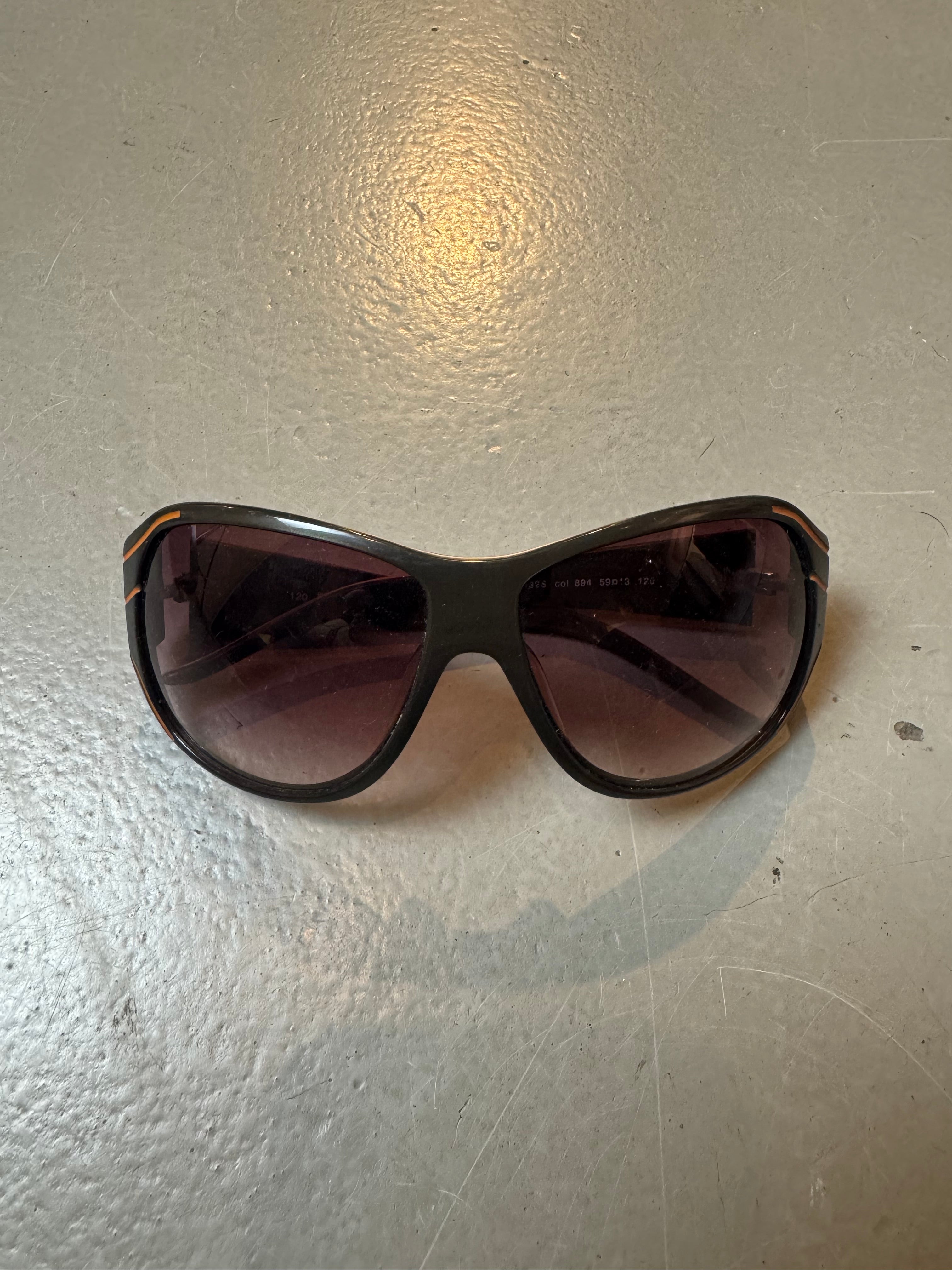 Vintage Just Cavalli Brown and Orange Sunglasses