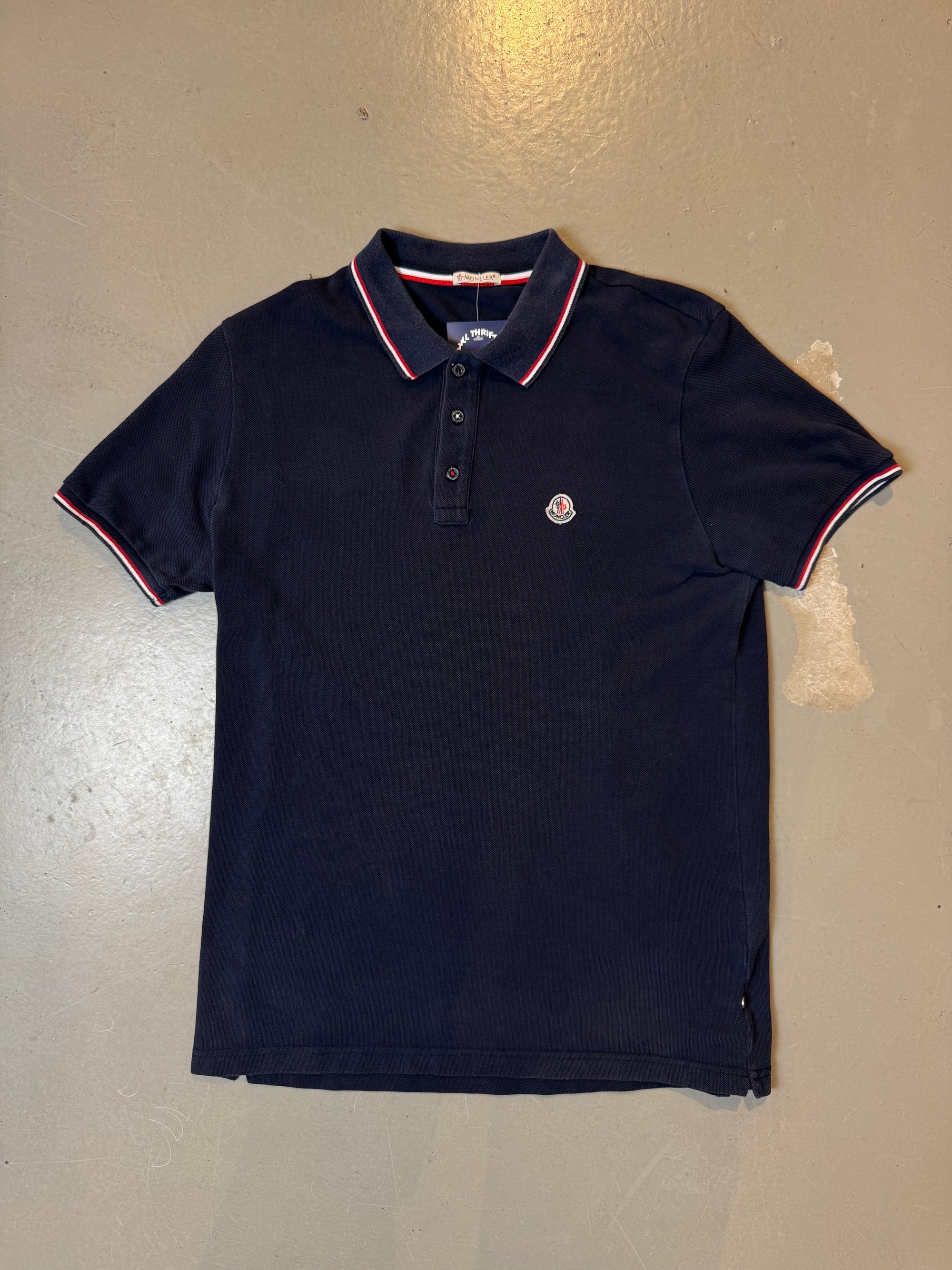 Vintage Moncler Polo Navyblue S/M