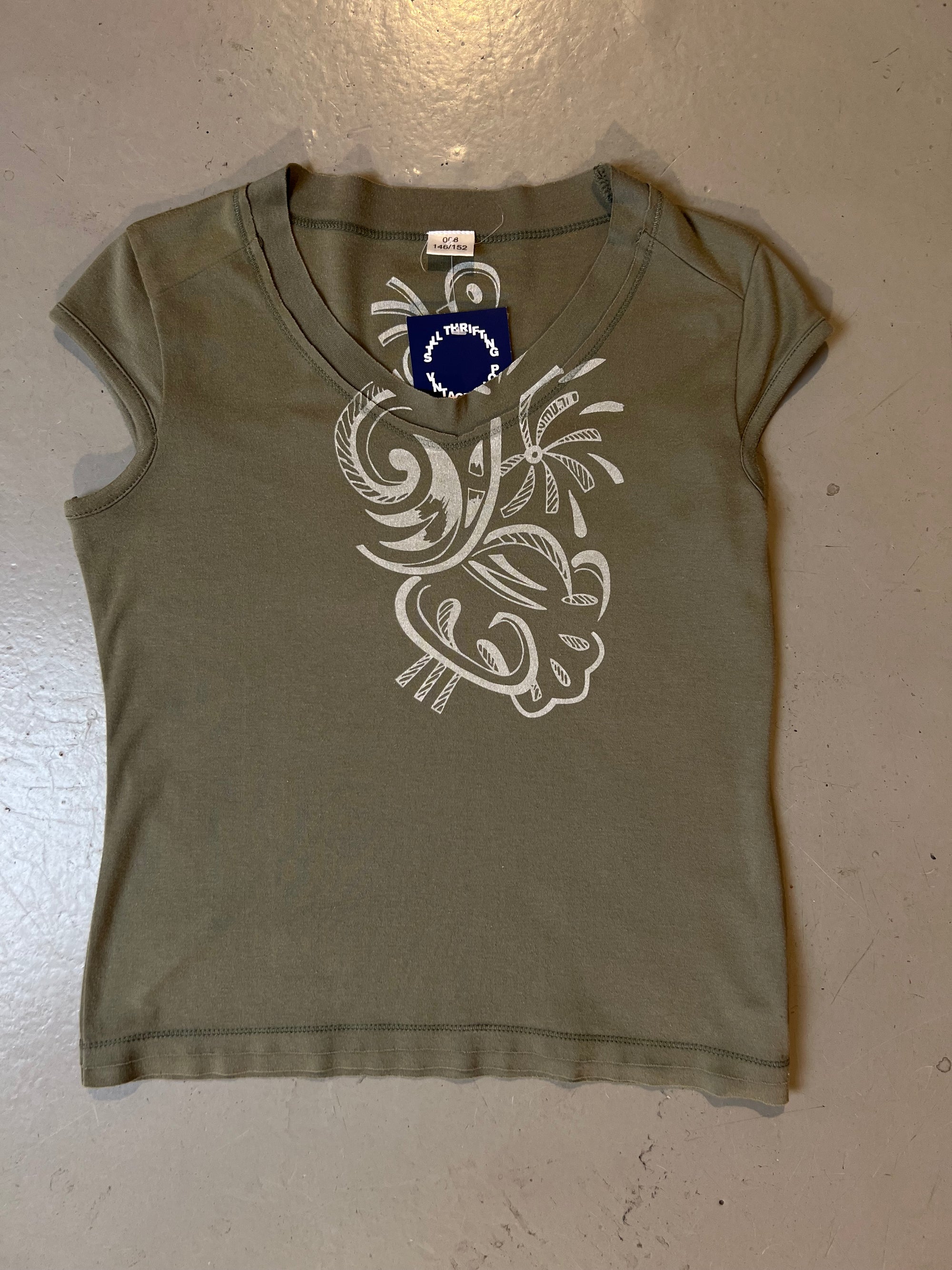Vintage Khaki Tank Top XS/S