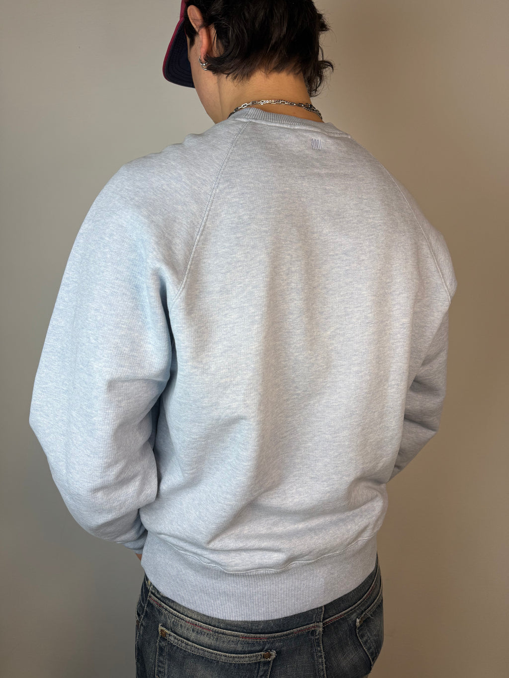 Vintage ami Babyblue Crewneck Sweater L