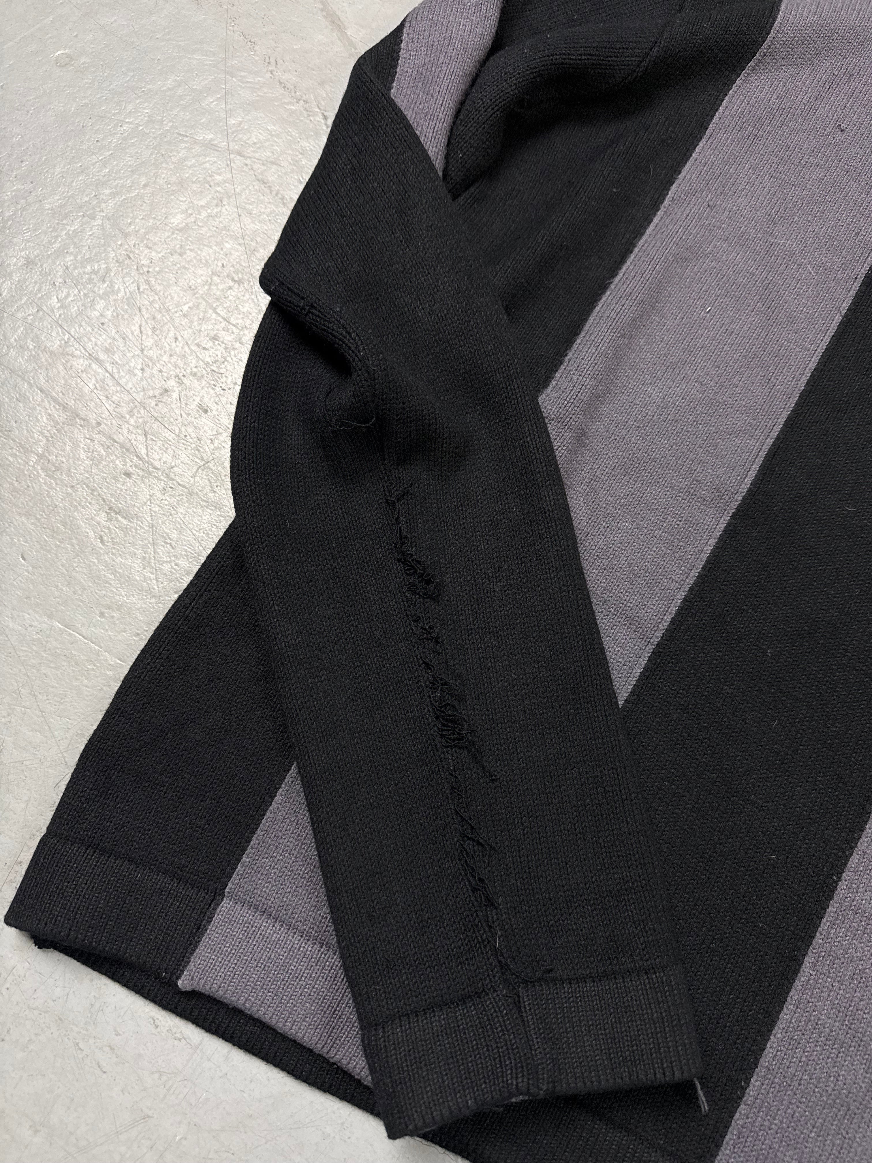 Vintage Dirk Bikkembergs Striped Turtleneck Sweater M