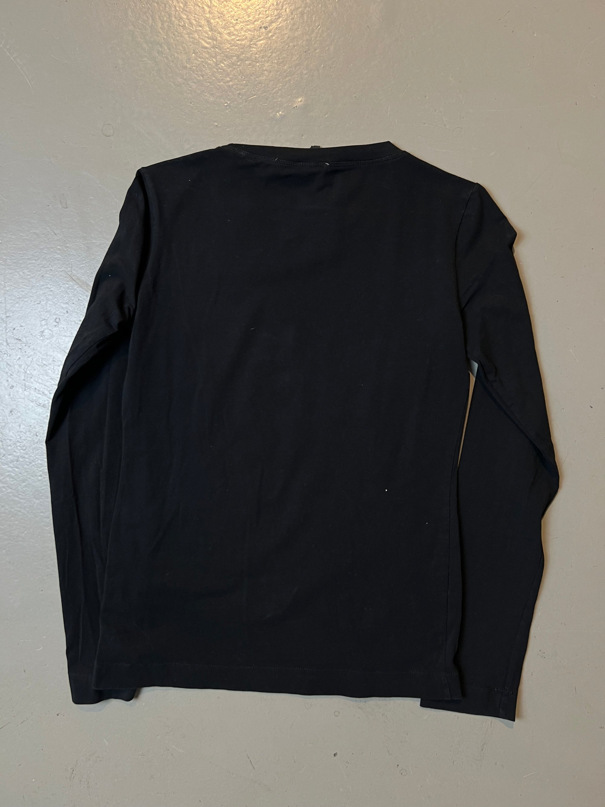 Vintage Black Just Cavalli Printed Longsleeve XS