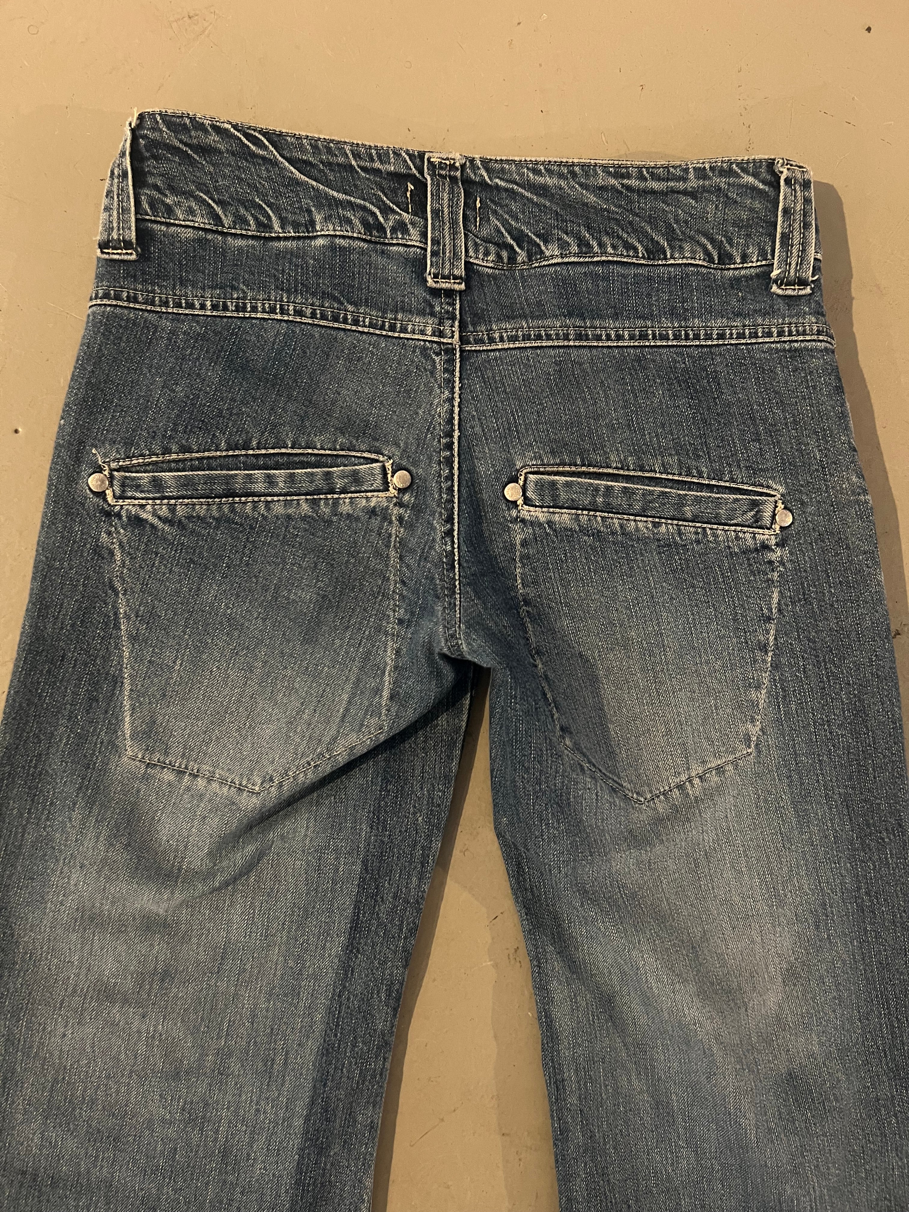 Vintage Blue Cute Short Denim XS/S