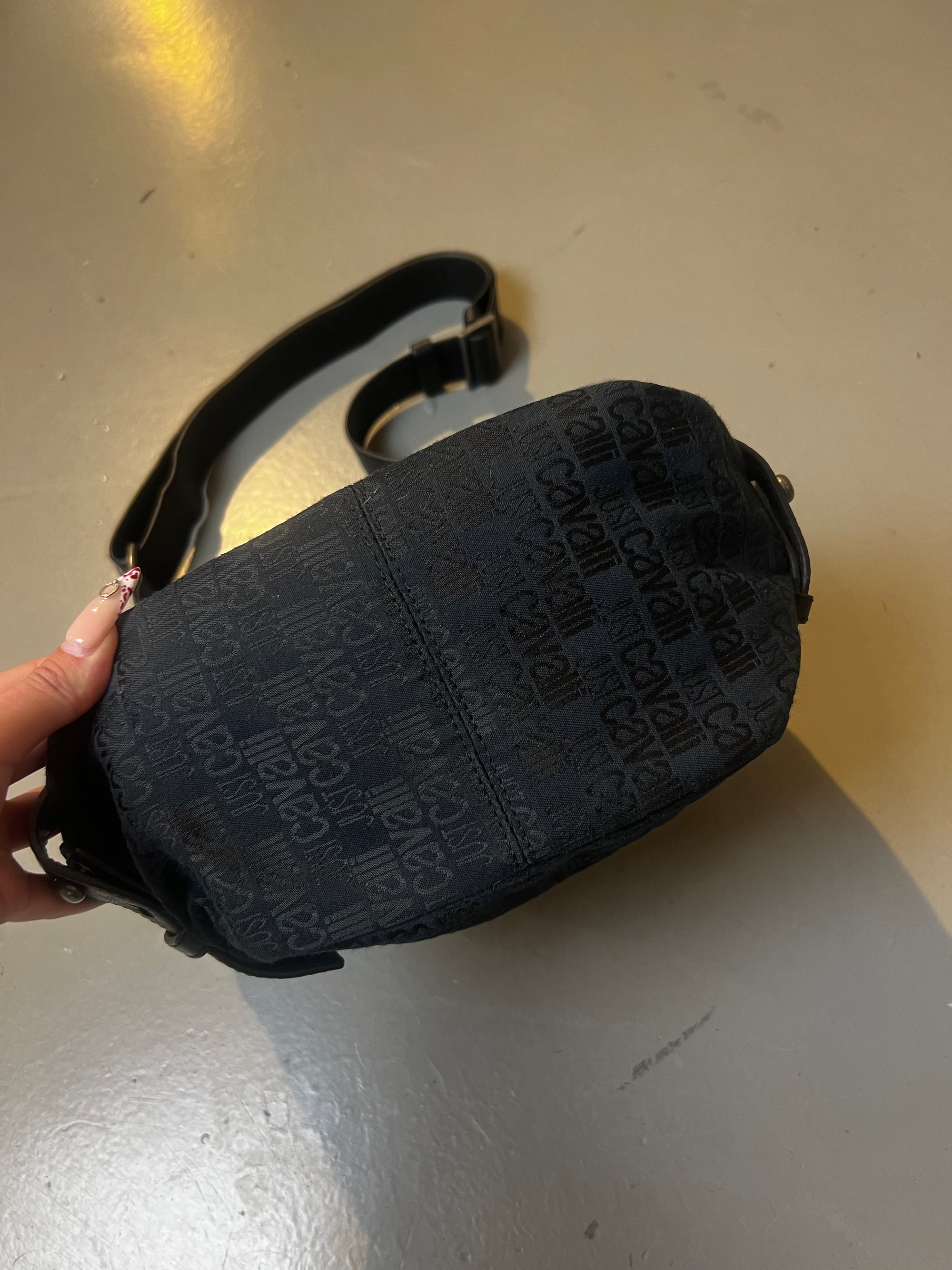 Vintage JustCavalli Black Crossbody Bag