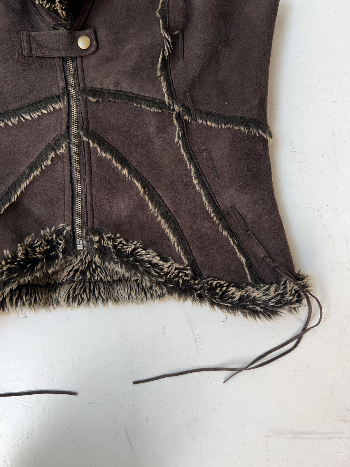 Vintage Young Spirit Fur Vest (L)