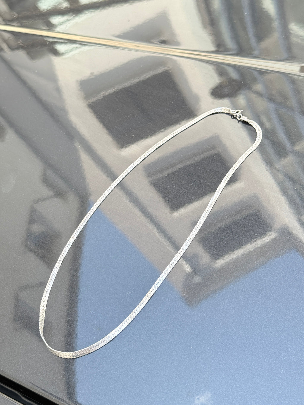 Vintage Snake Chain aus 925 Sterlingsilber