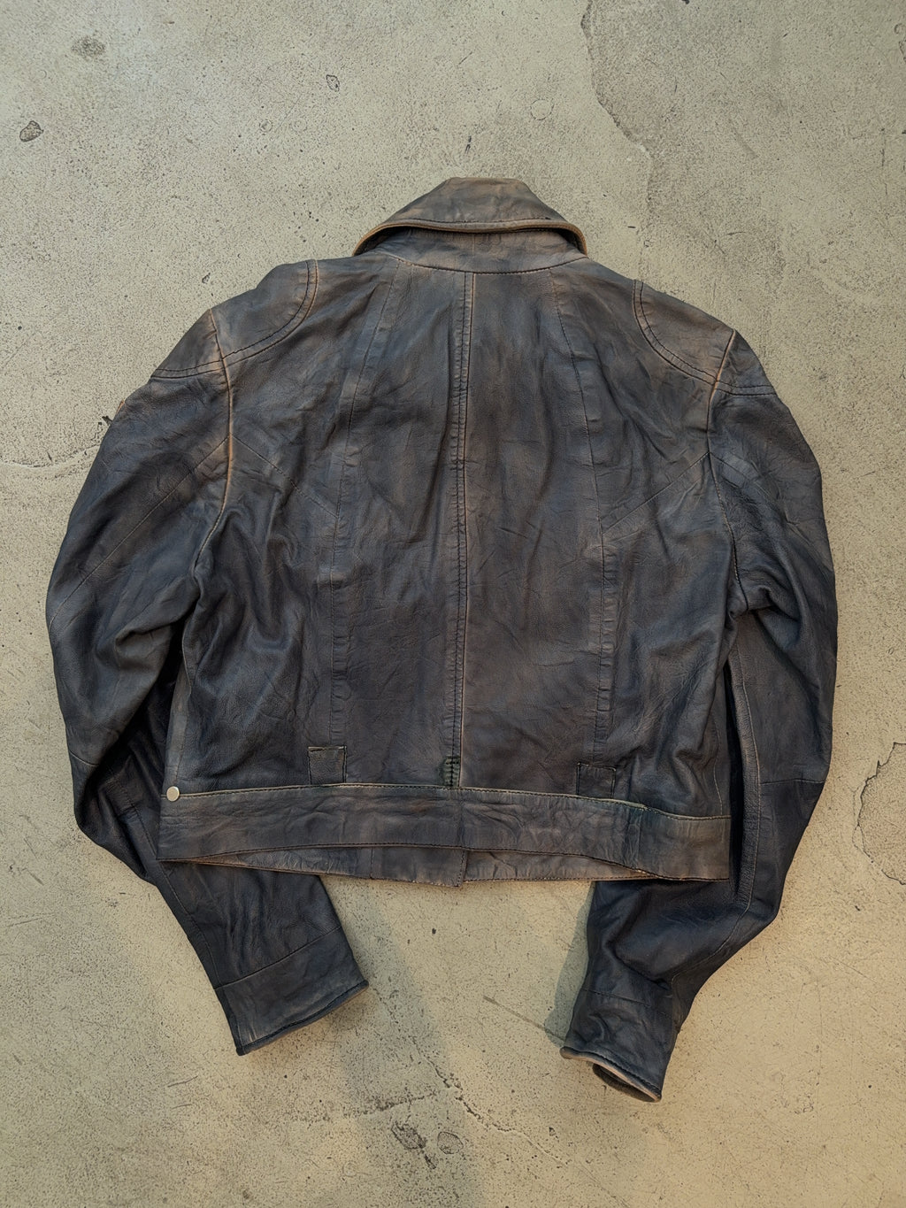 Vintage Merry Manni Leder Jacke (S)