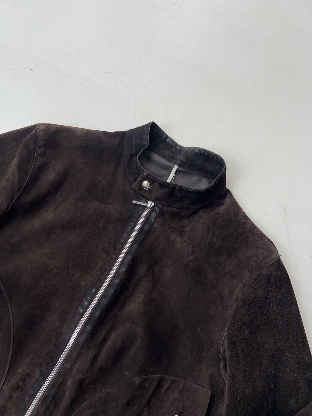 Vintage Jil Sander Brown Leather Jacket (M)
