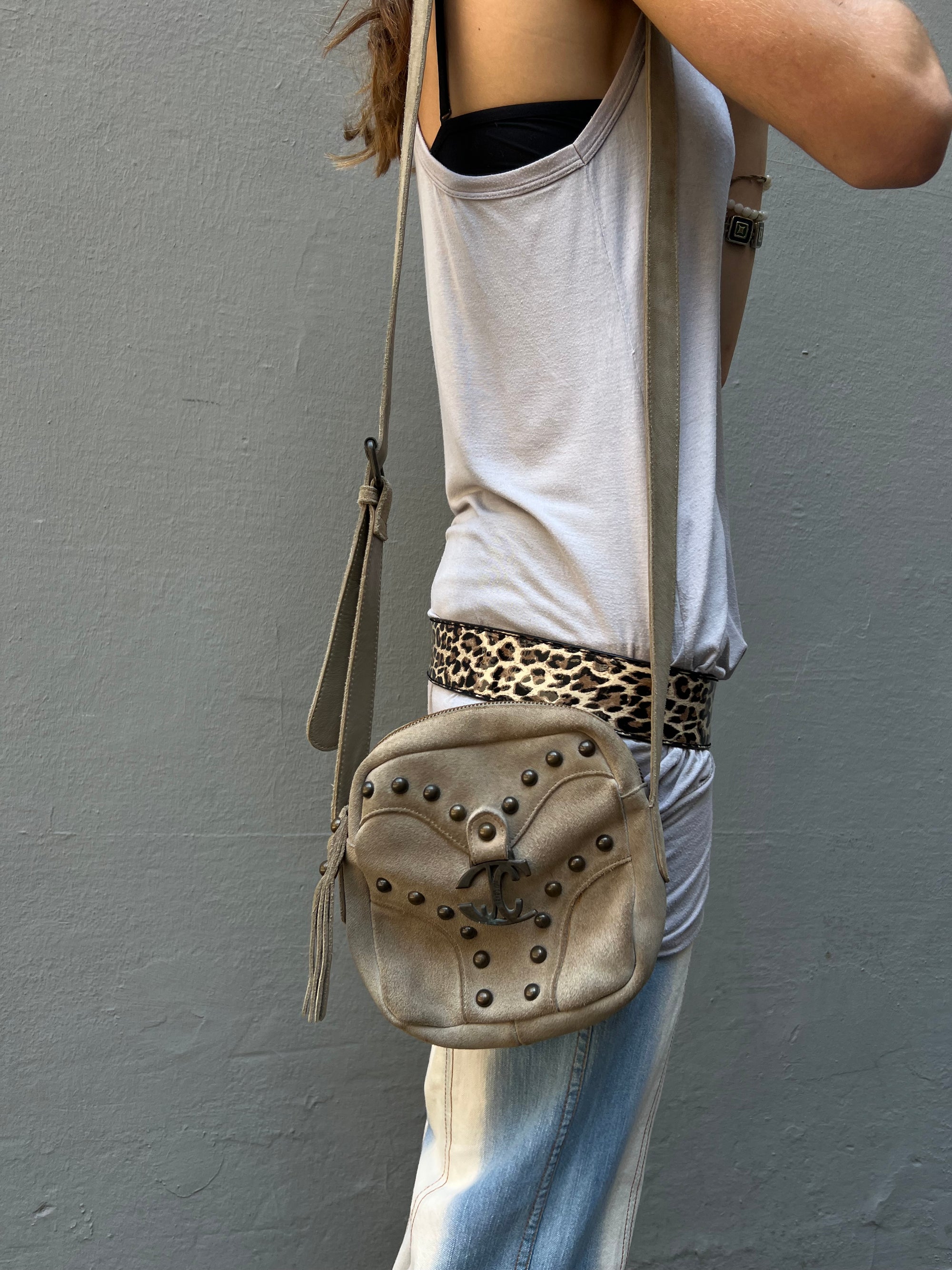 Vintage Just Cavalli Brown Bag