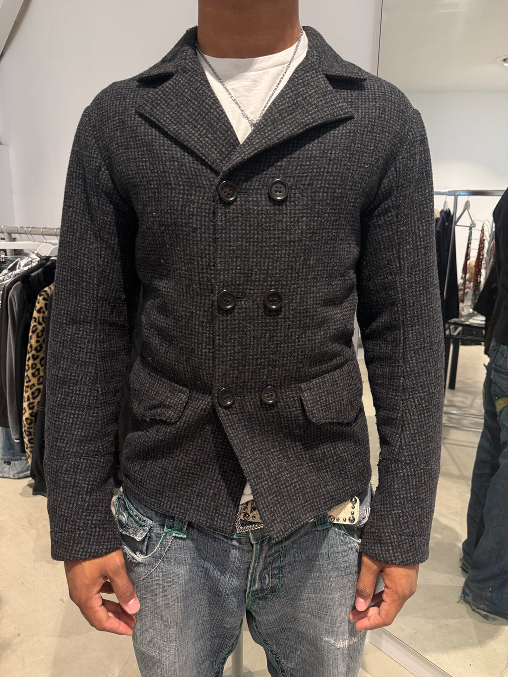 Vintage Dolce & Gabbana Grey Blazer (L)