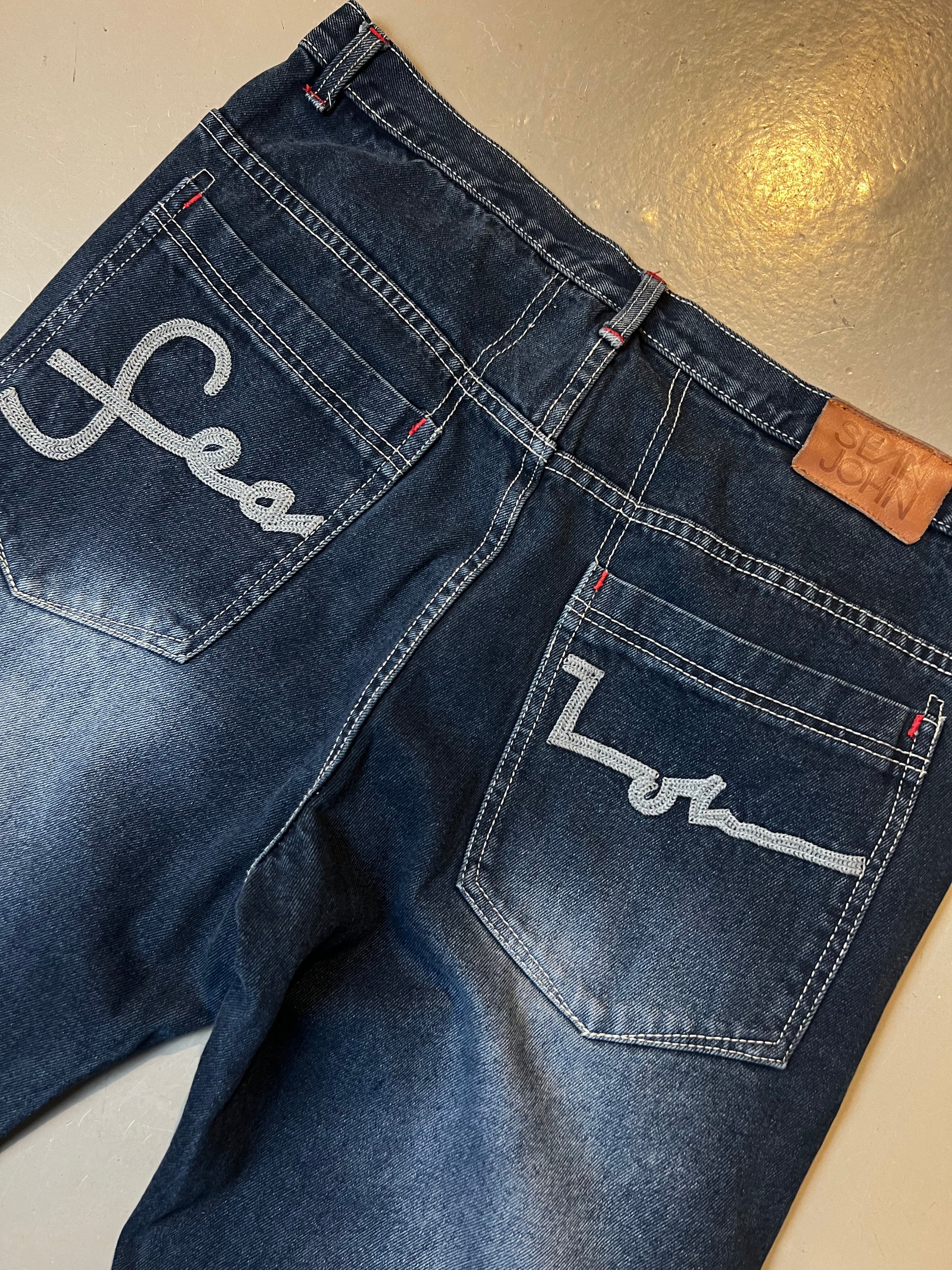 Vintage Dark Blue Sean John Jeans L/XL