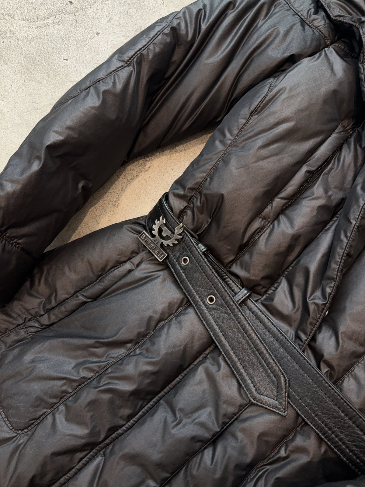 Vintage Belstaff Daunen Mantel (M)