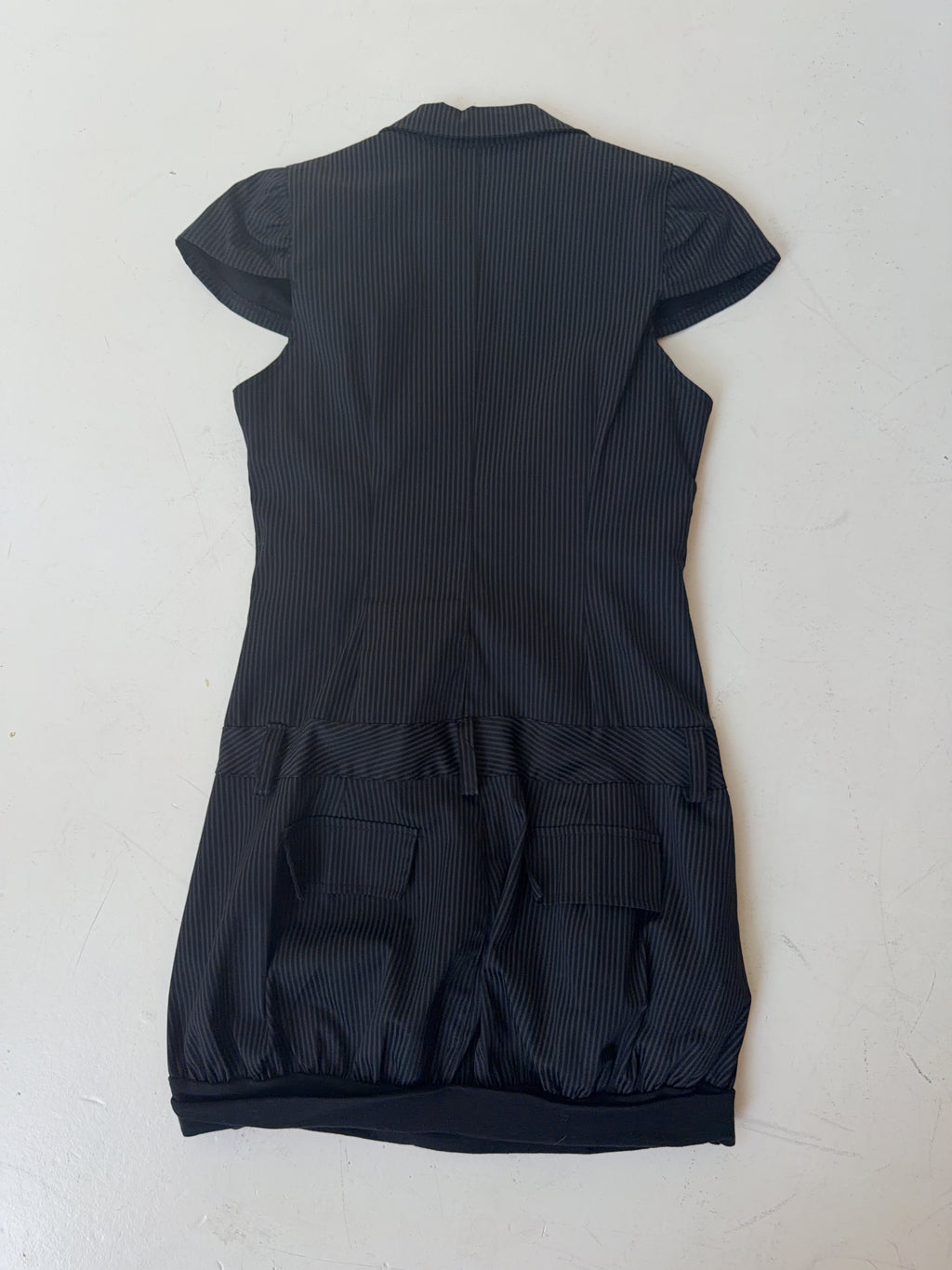 Vintage Pinstripe Dress (M)