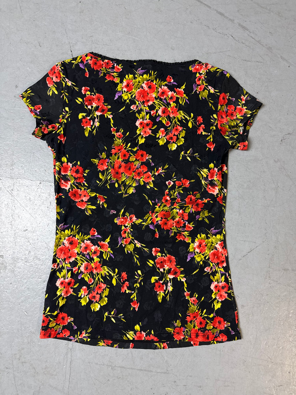 Vintage Dolce&Gabbana Flower Printed Top S