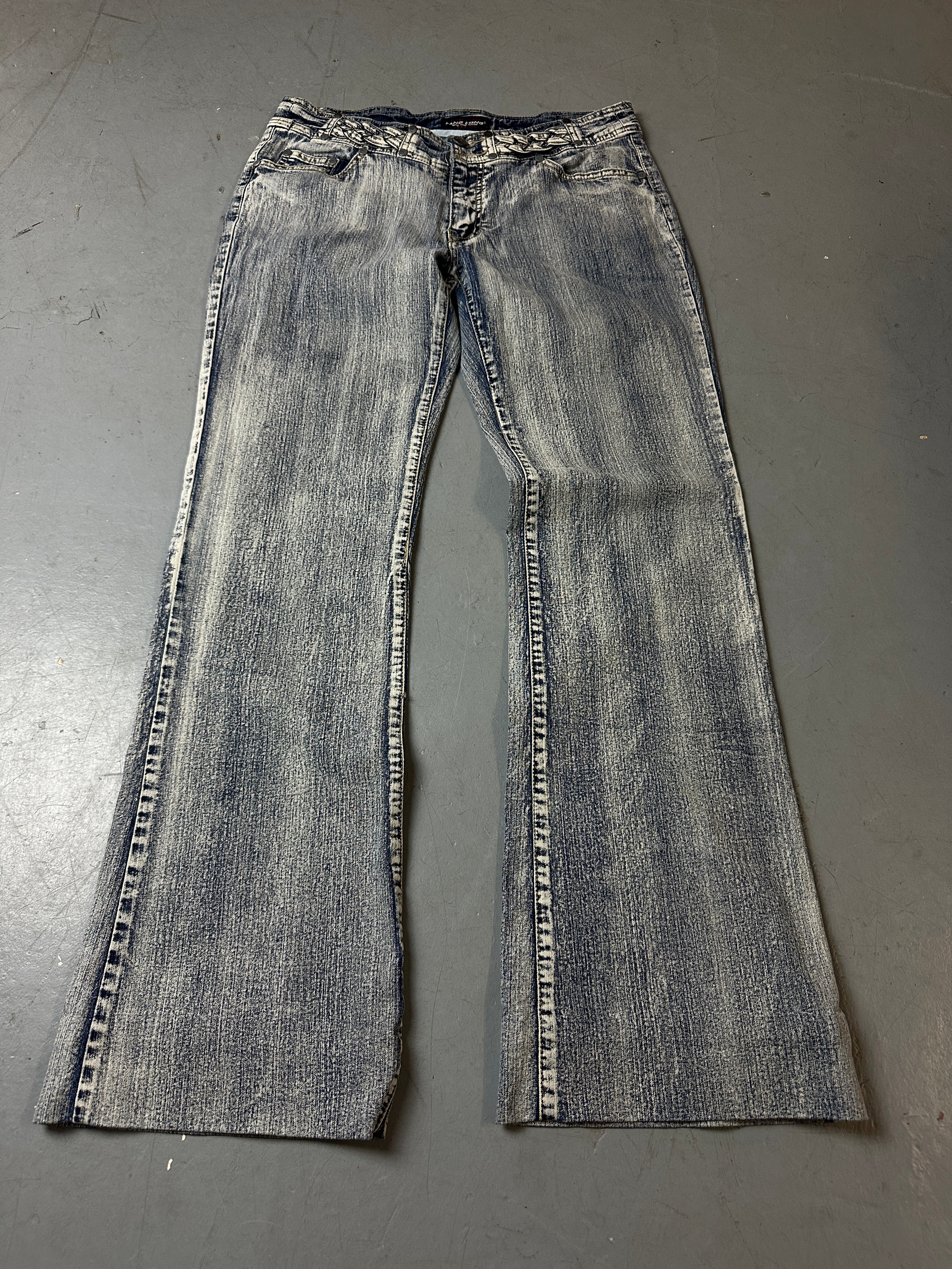 Produktbild von Vintage Braided Belt Denim Von vorne 