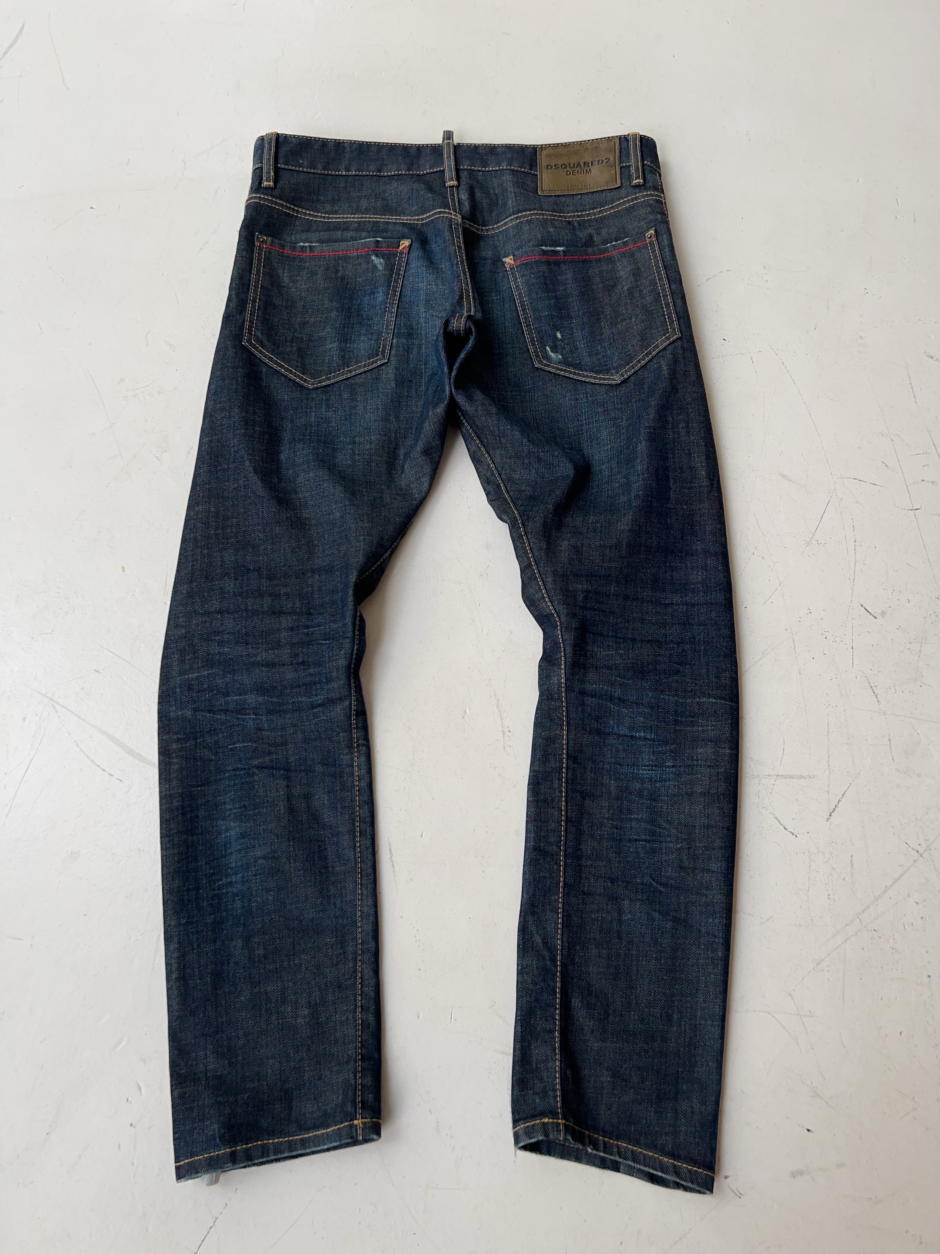 Vintage Dsquared2 Straight Leg Jeans (L)