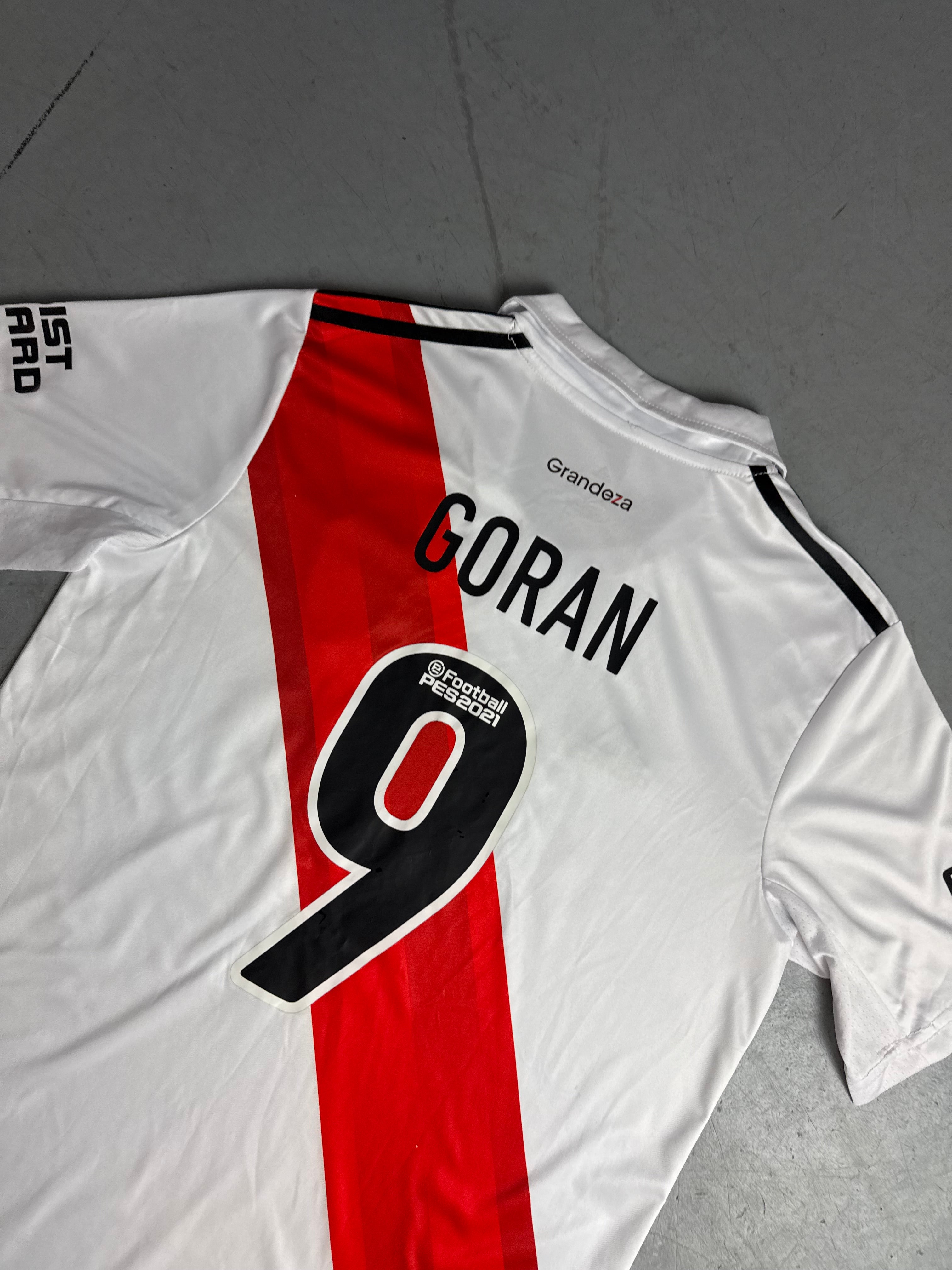 Adidas River Plate 22/23 Fußballtrikot für Herren. Vintage Y2K Second Hand Fashion 