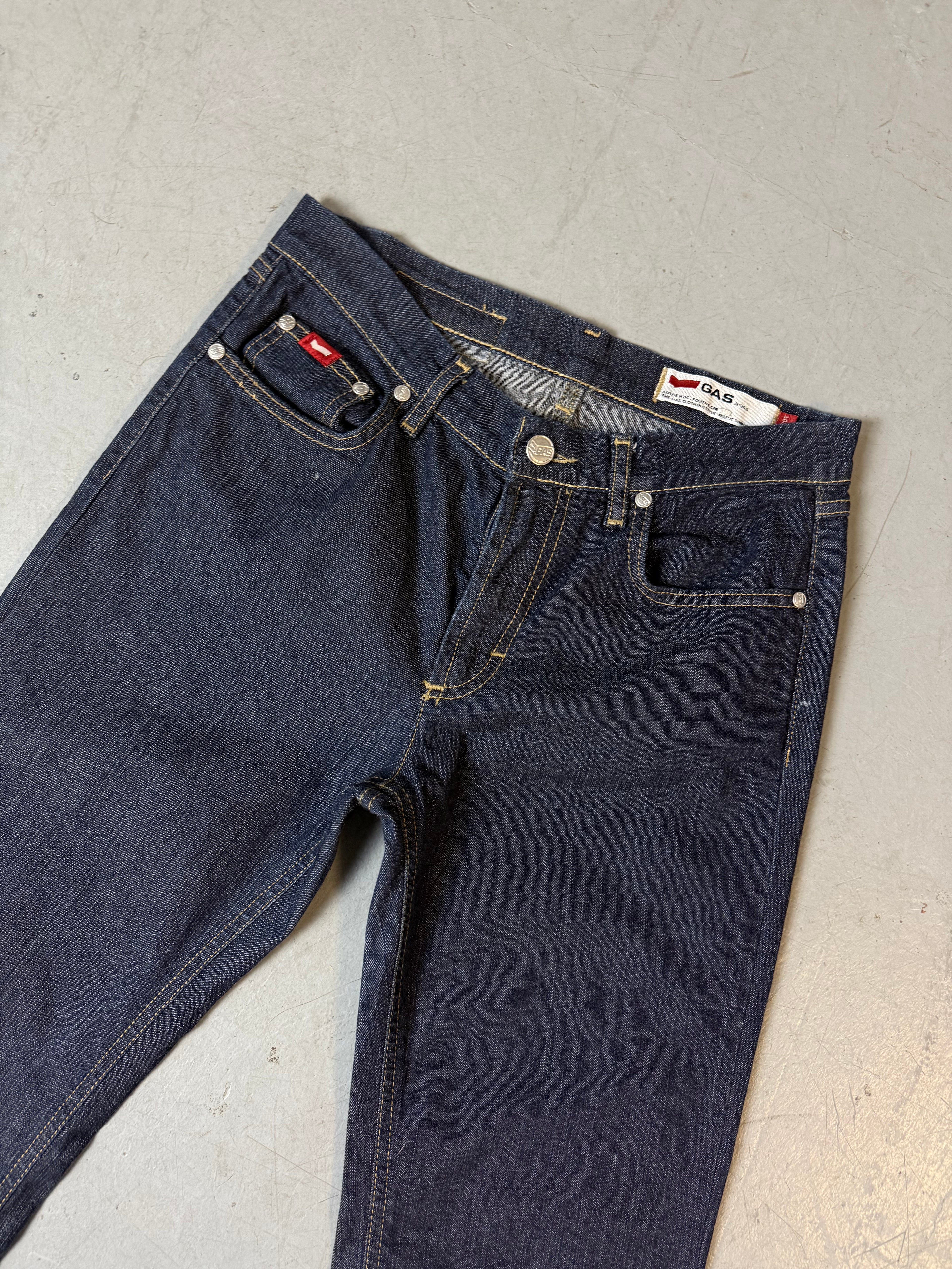 Vintage GAS Dark Denim High Waisted Jeans XS