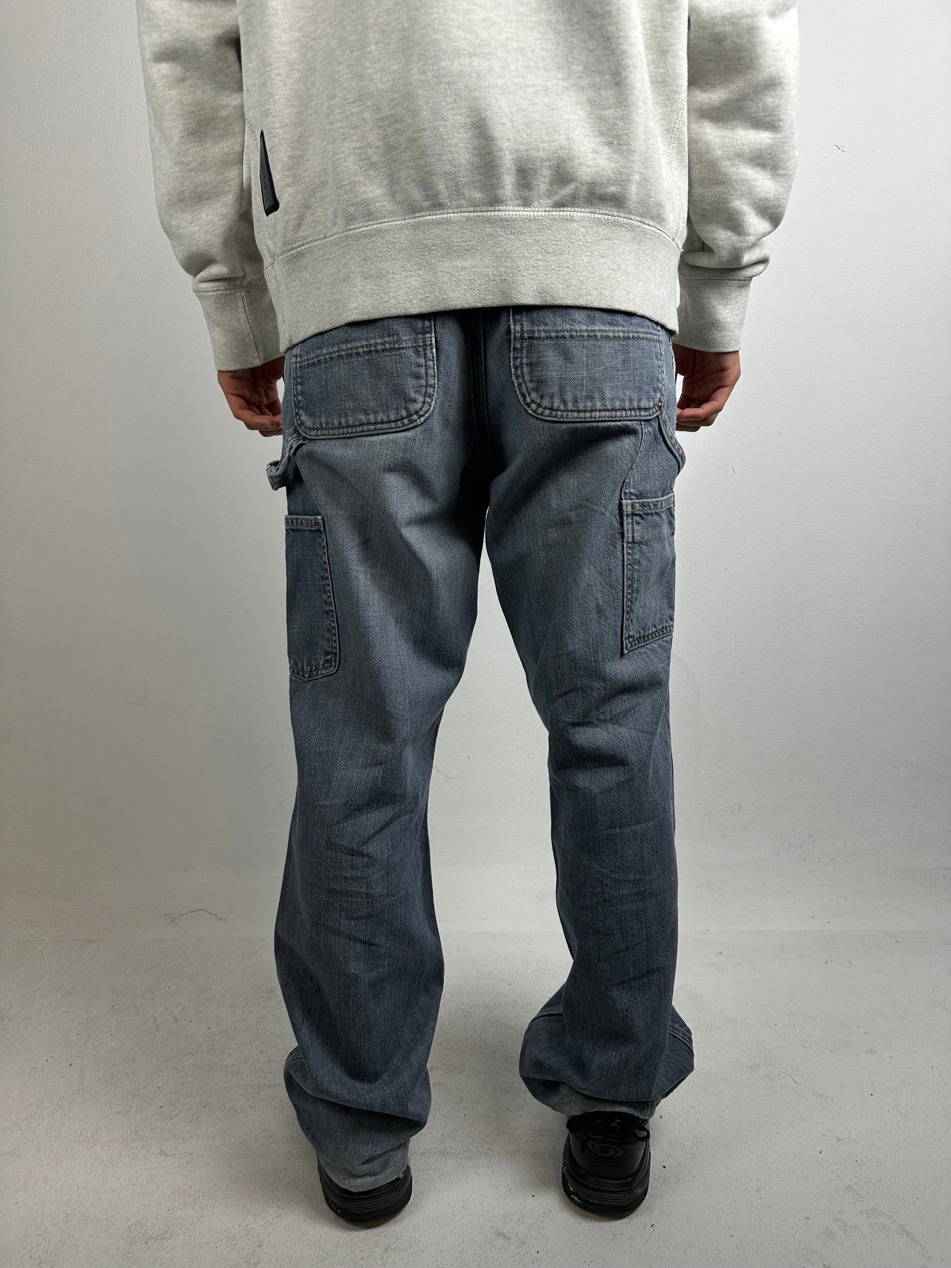 Vintage Carhartt Baggy Blue Denim Jeans S