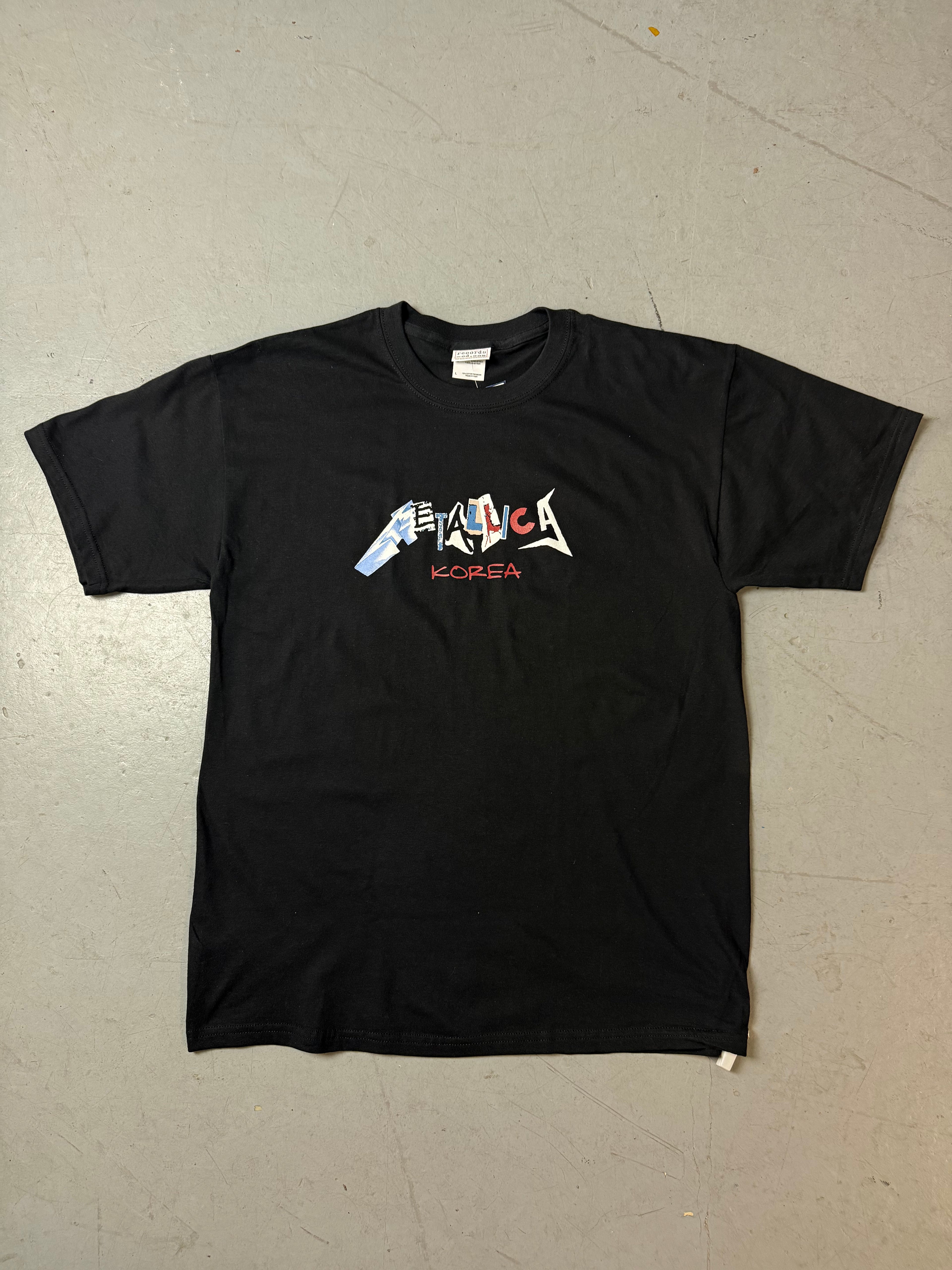 Vintage Metallica Korea Master of Puppets T-Shirt L
