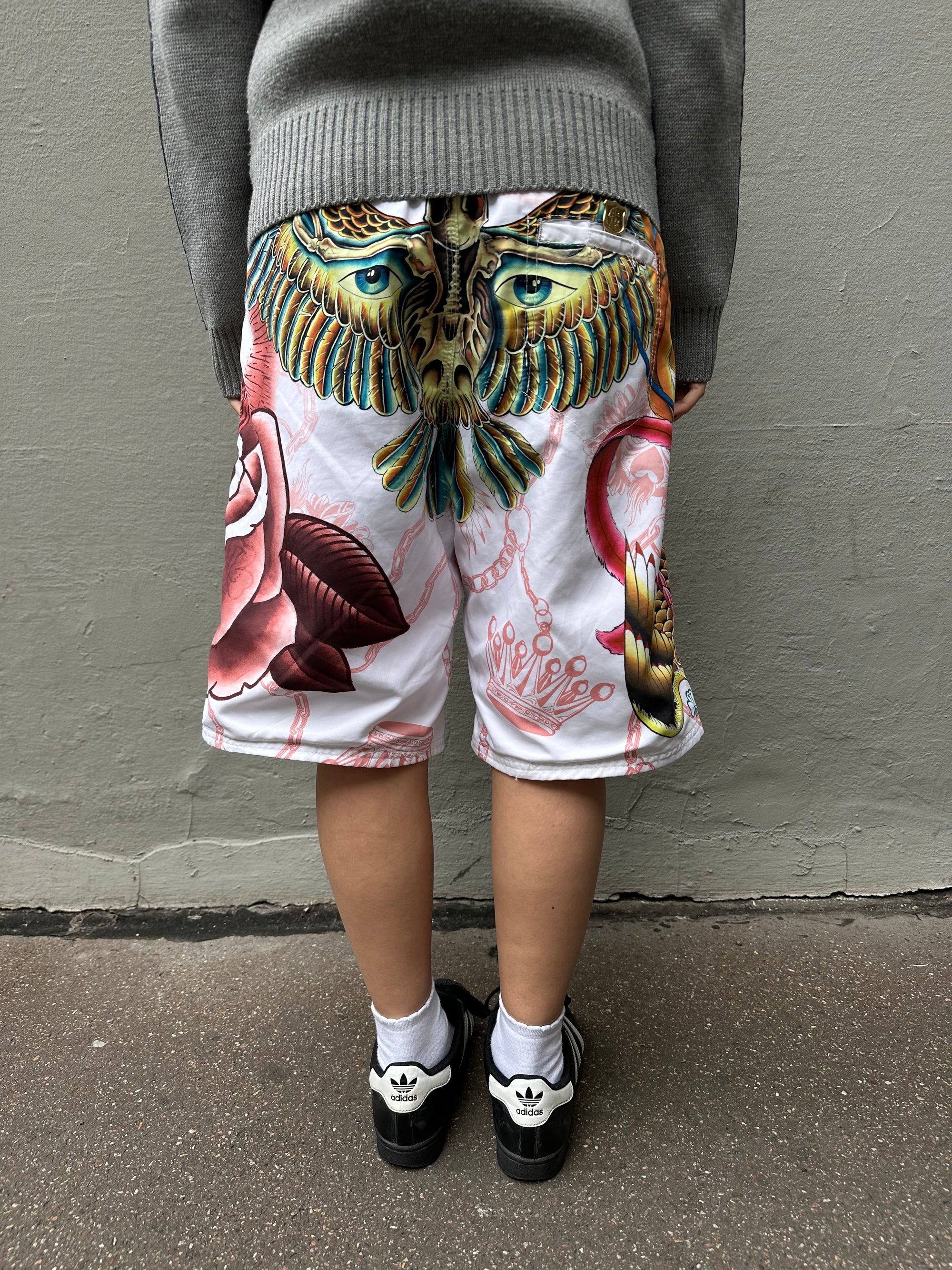 Vintage Christian Audigier Summer Shorts XS/S