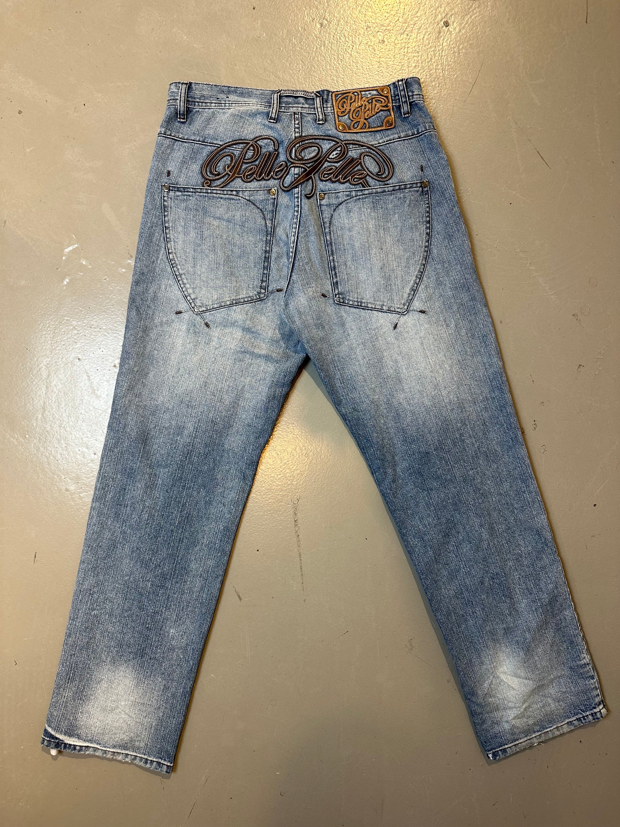 Vintage Baggy Pelle Pelle Denim Pants M/L