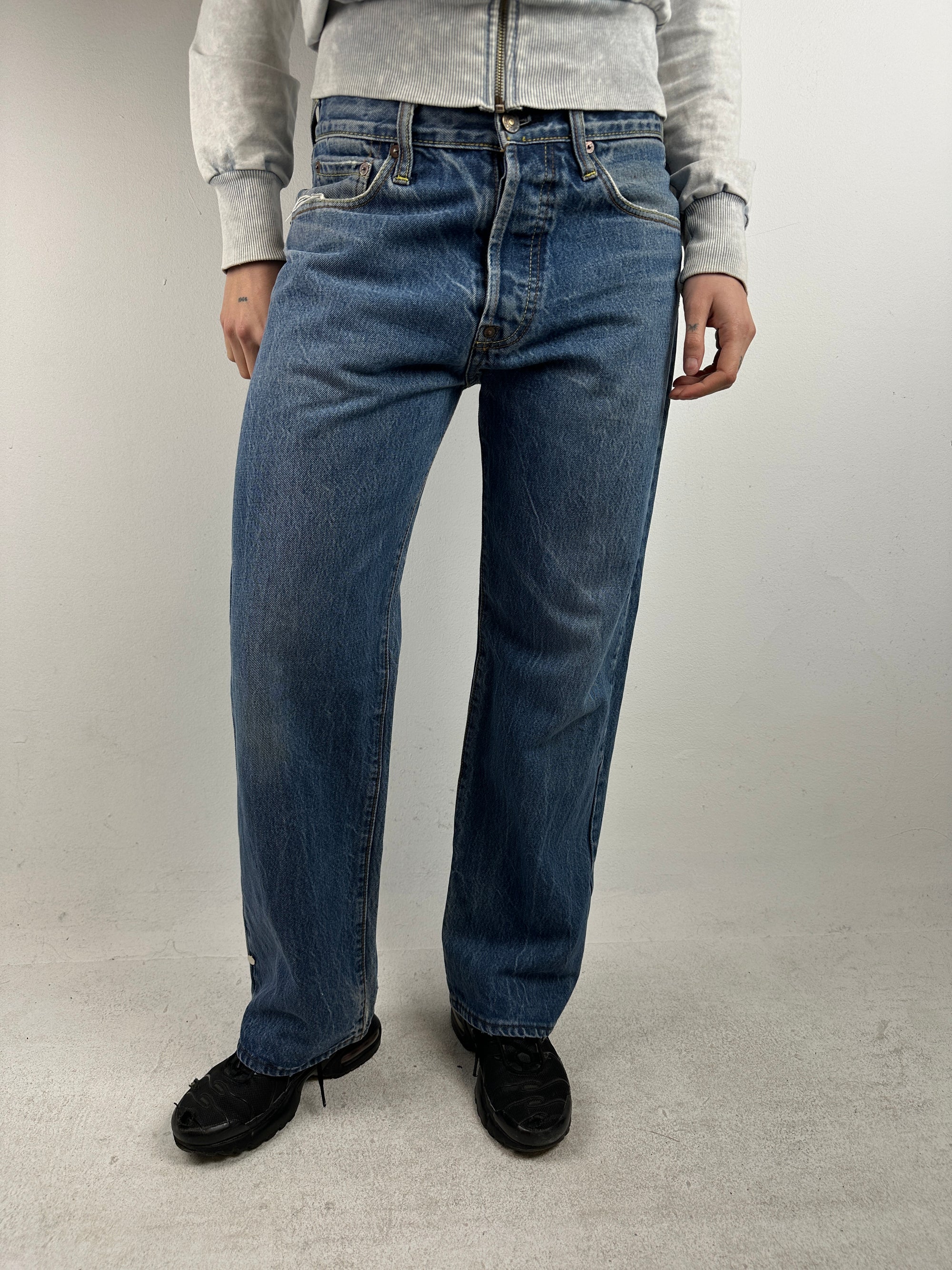 Vintage Evisu Wide Leg Jeans S/M