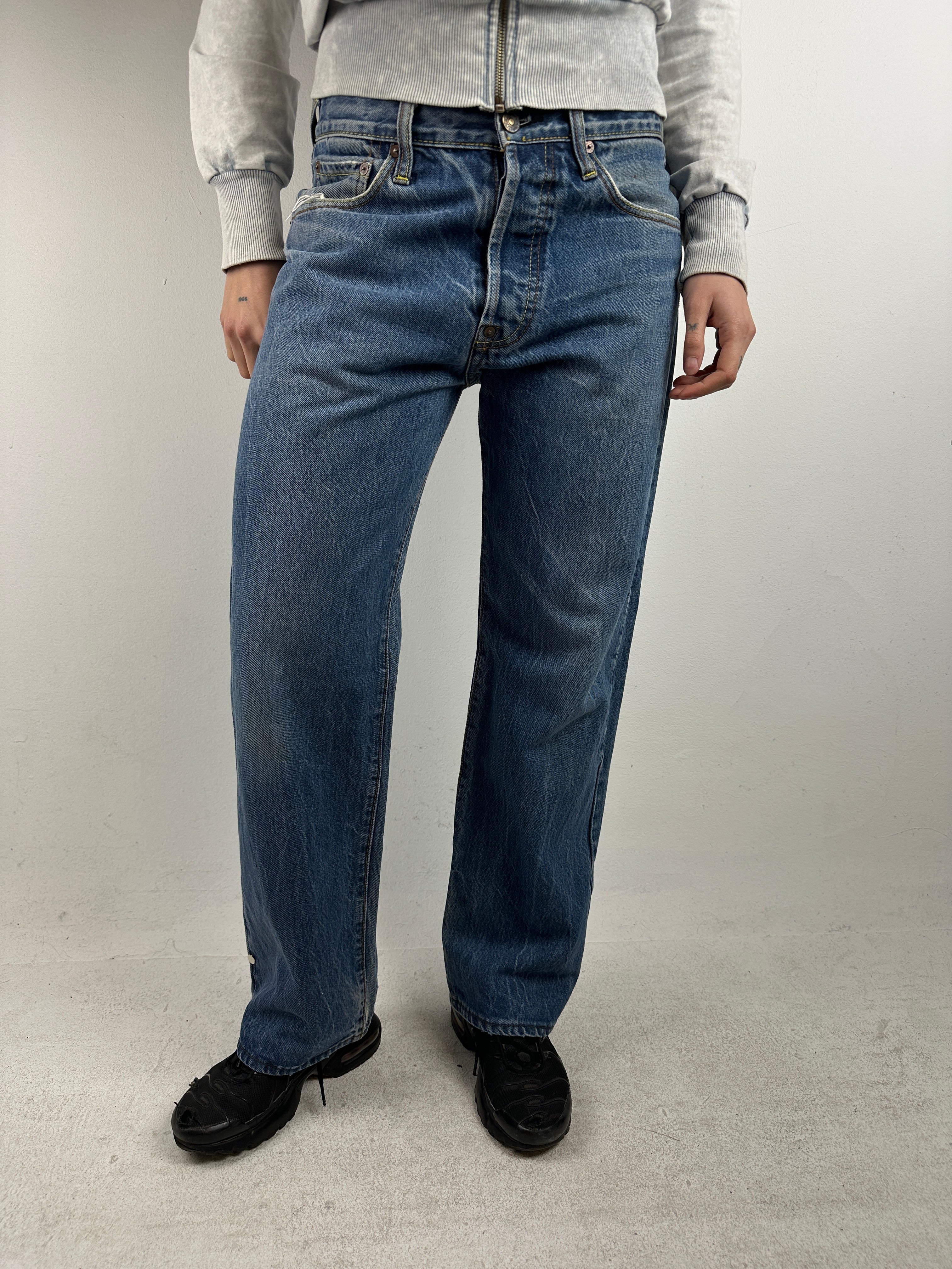 Vintage Evisu Wide Leg Jeans S/M