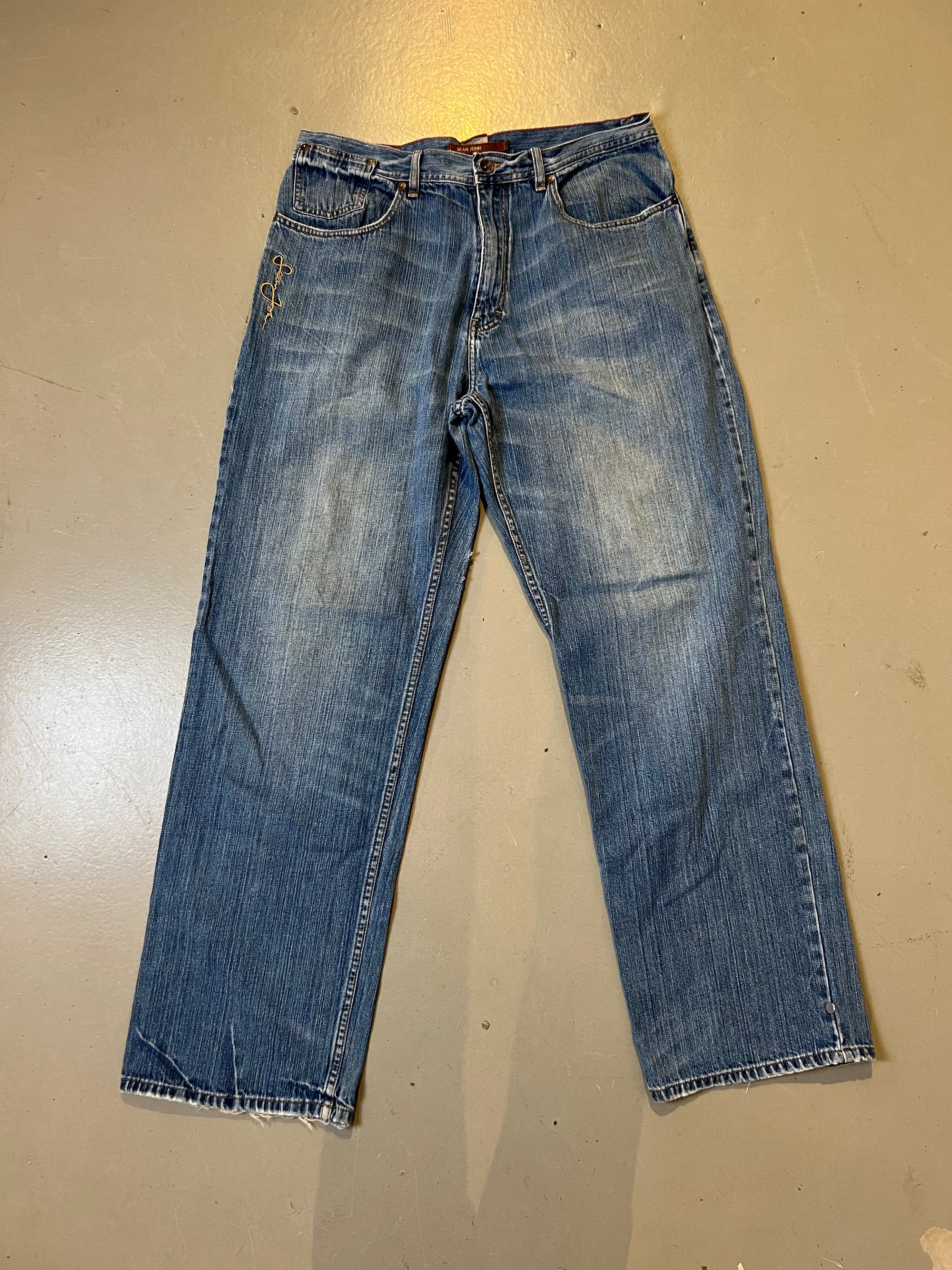 Vintage Blue Sean John Denim M/L