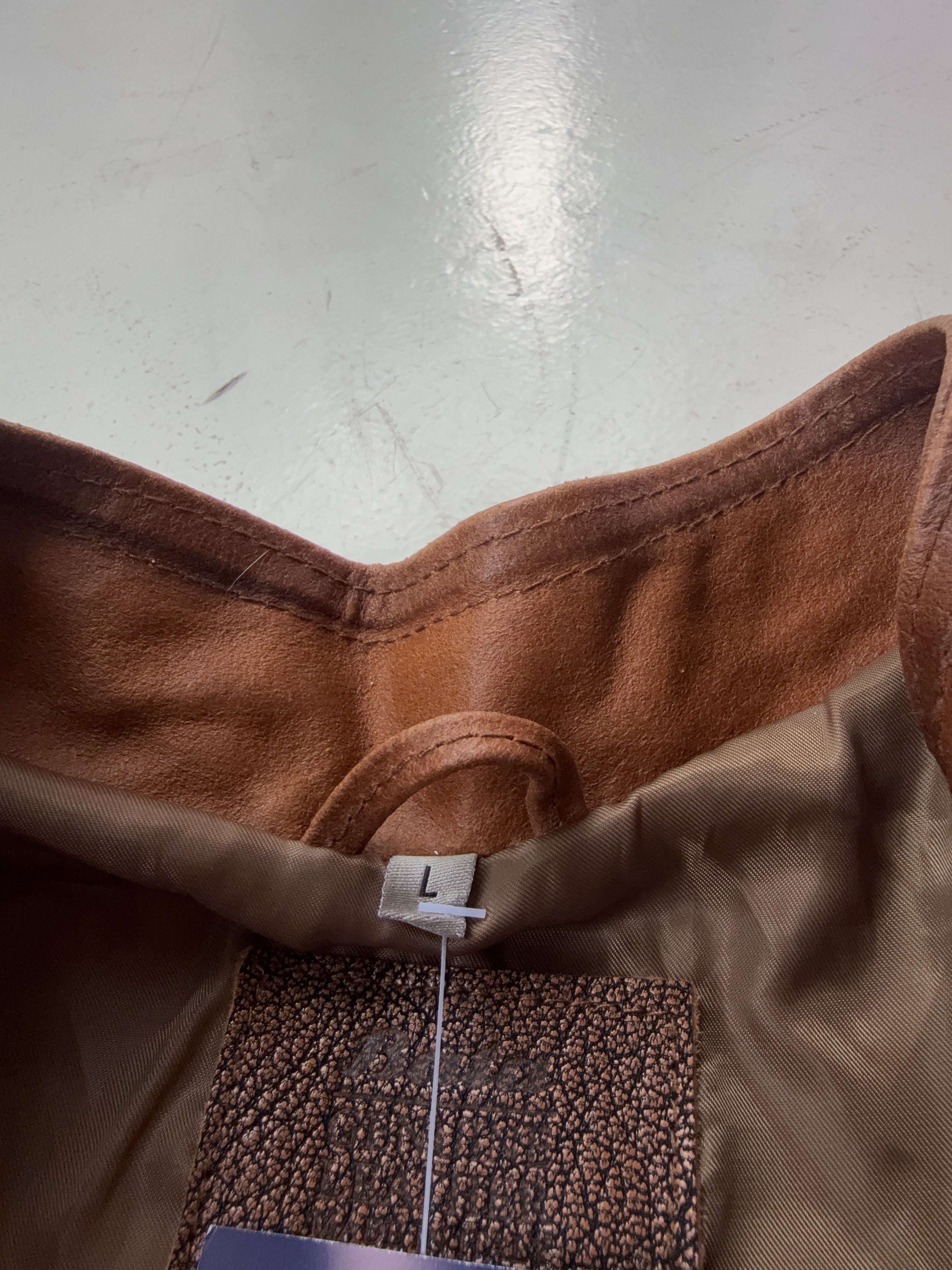Vintage Bata Leder Jacke (L)