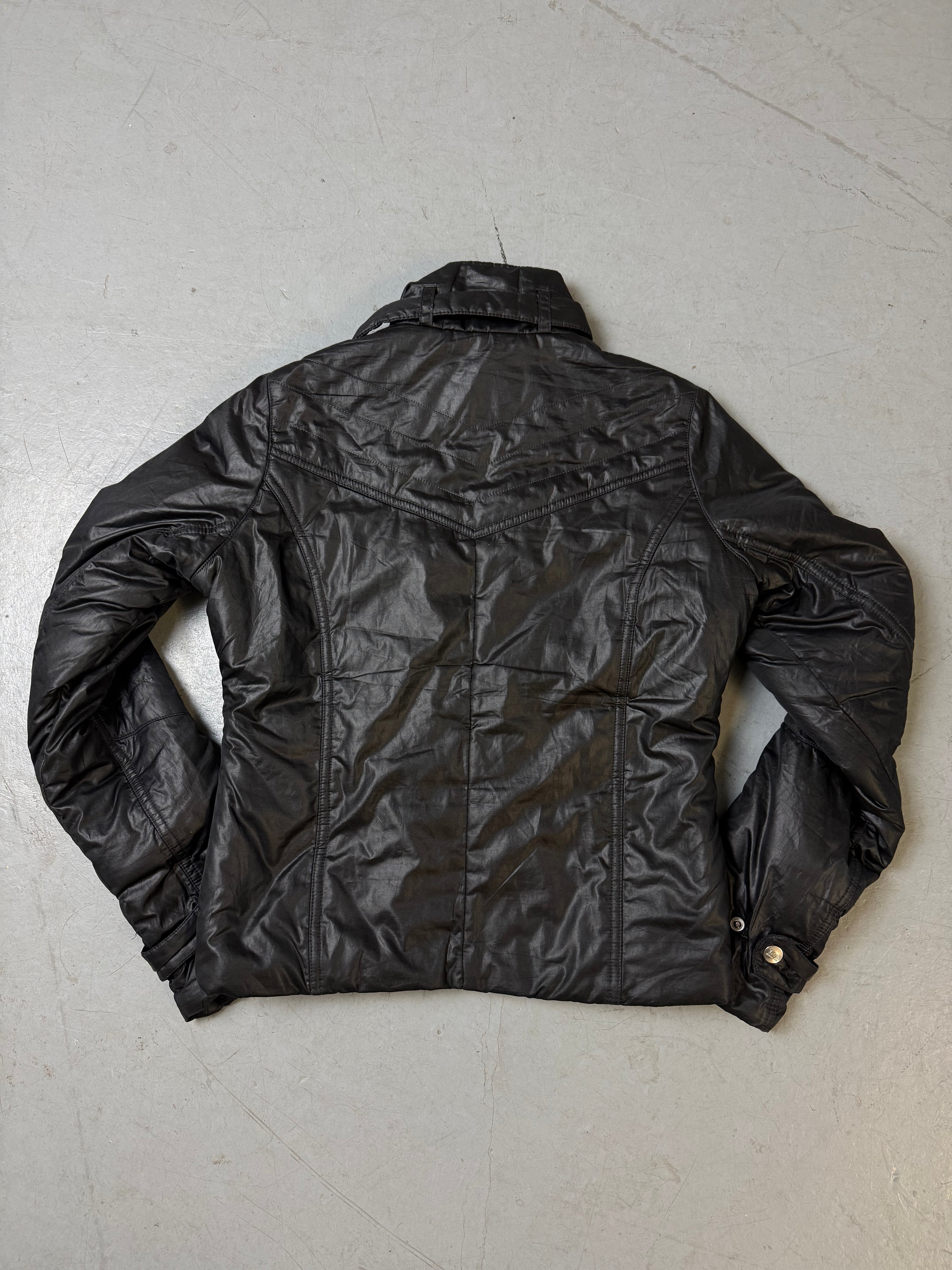 Vintage Lee Black Cropped Jacket S