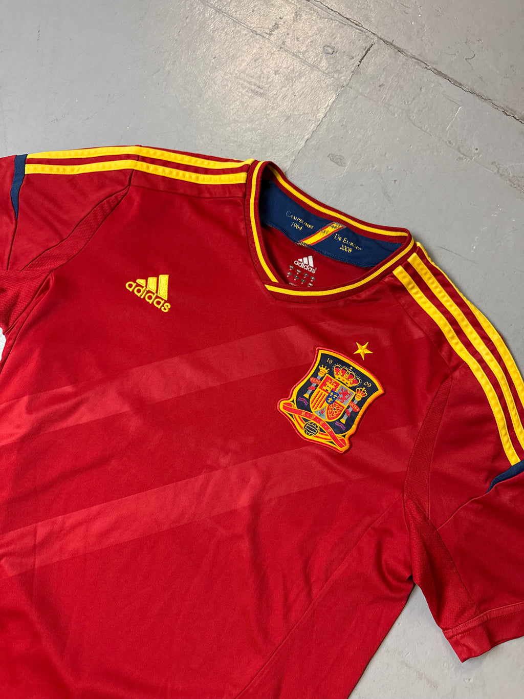 Vintage Adidas Spain 11/12 Home Jersey M